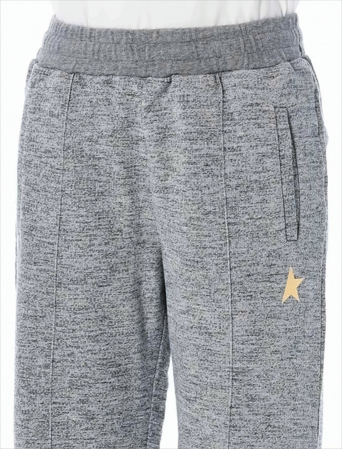 Wide Leg Jogging Pants With Subtle Star Detail