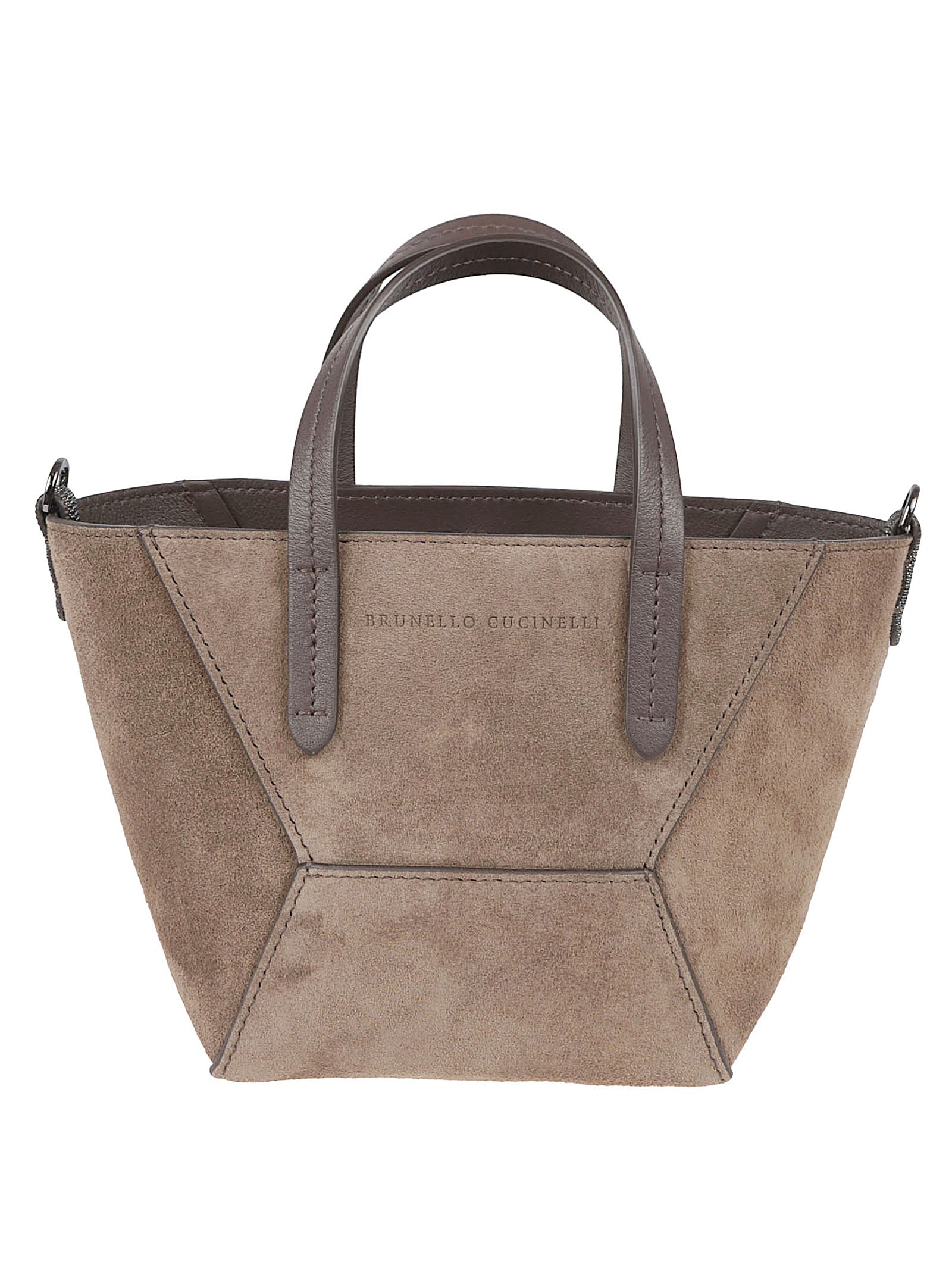 Compact Mini Suede Shoulder Bag