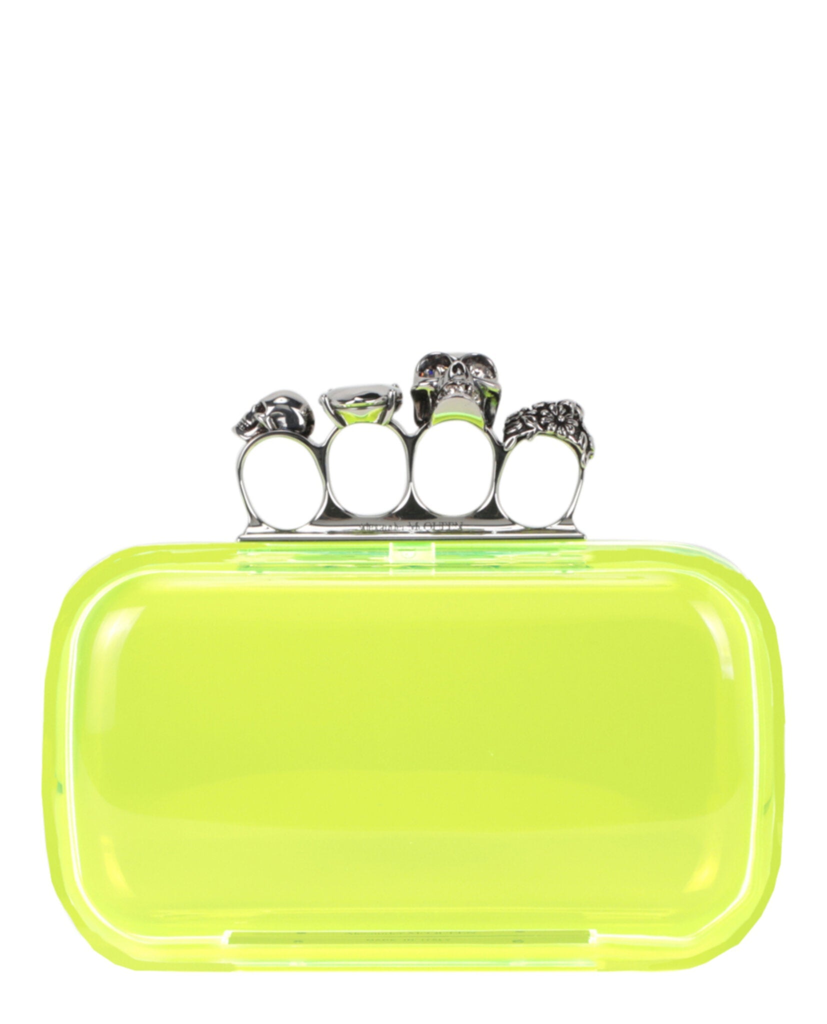 Skull Four-Ring Clutch