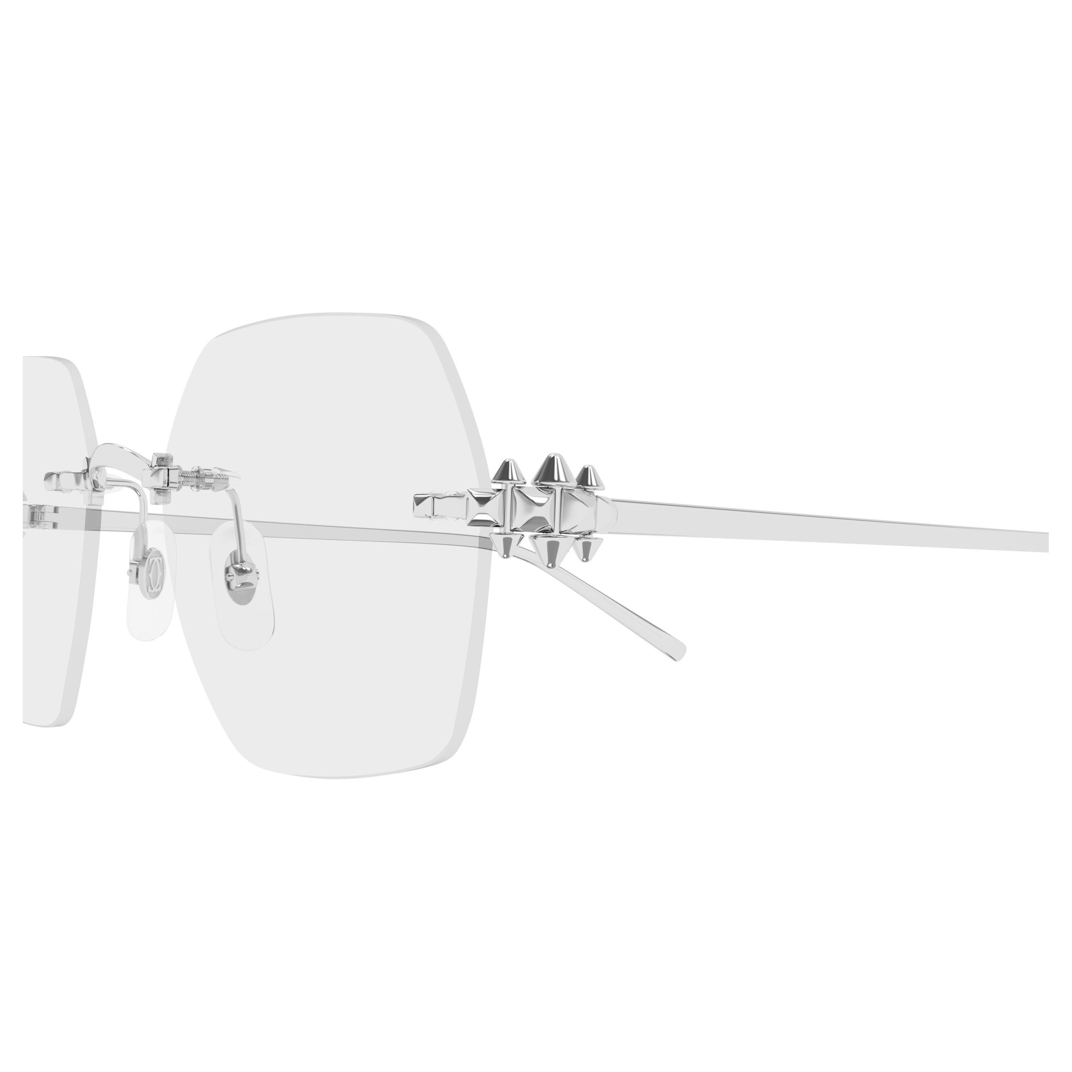 Ct0646o Rimless Square Sunglasses