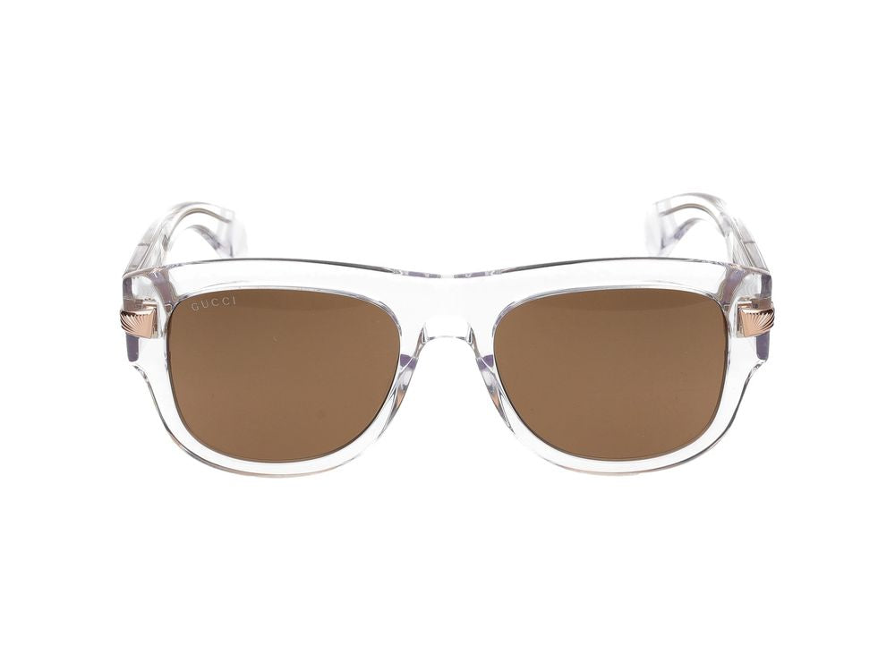 Sunglasses Gucci GG1517S 004 crystal crystal brown 54/19/145