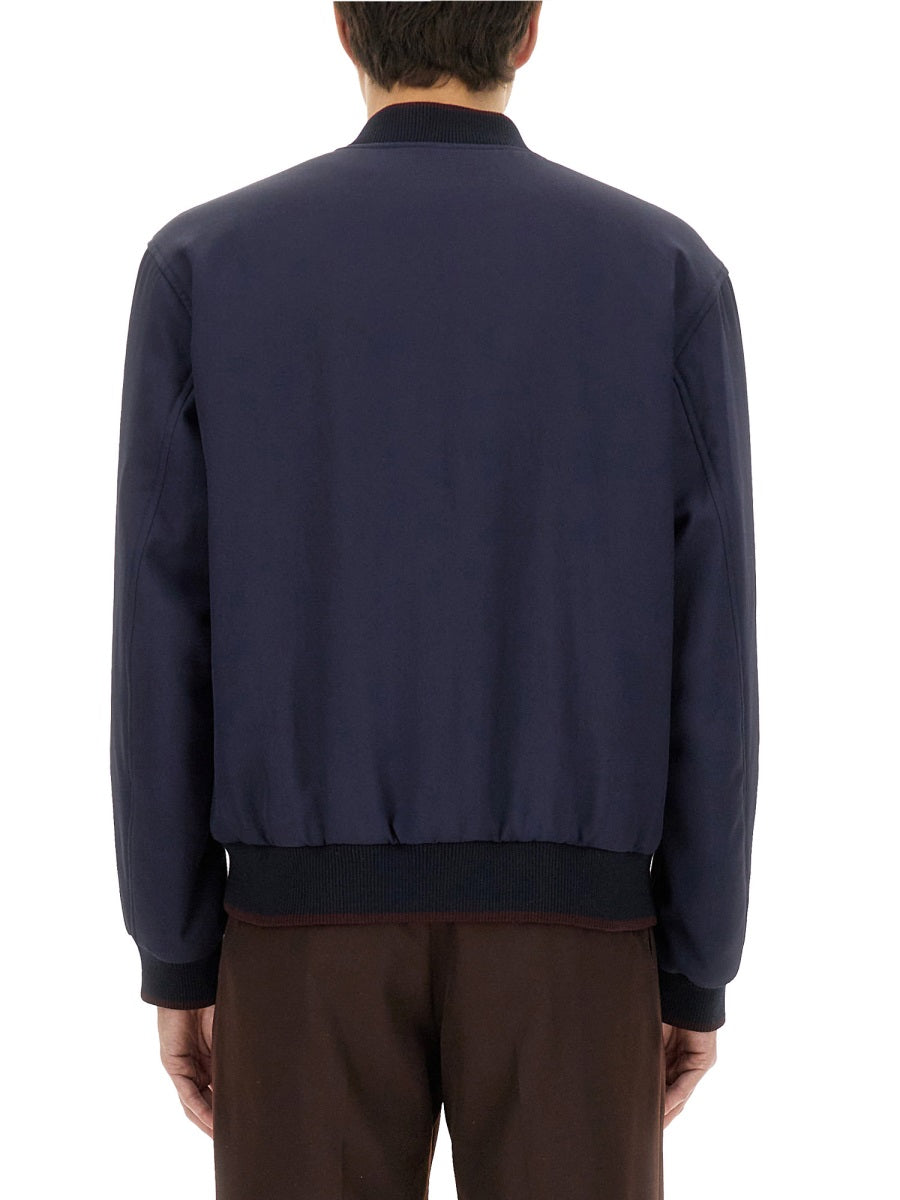 Reversible Jacket With Lightweight Fabric Blend