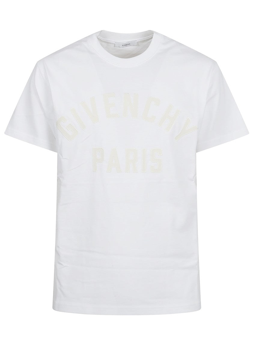 Signature White Cotton Jersey T-Shirt