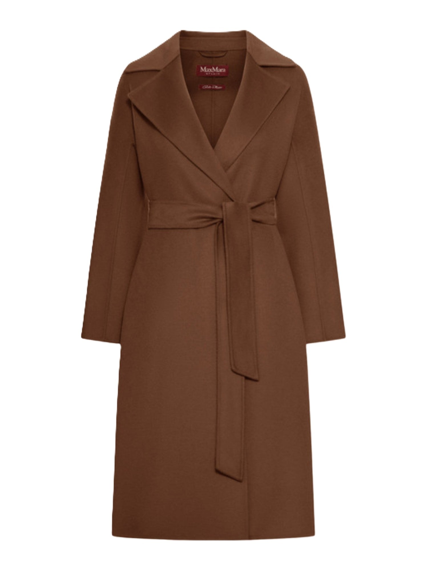 Wrap Coat with Self-Tie Belt