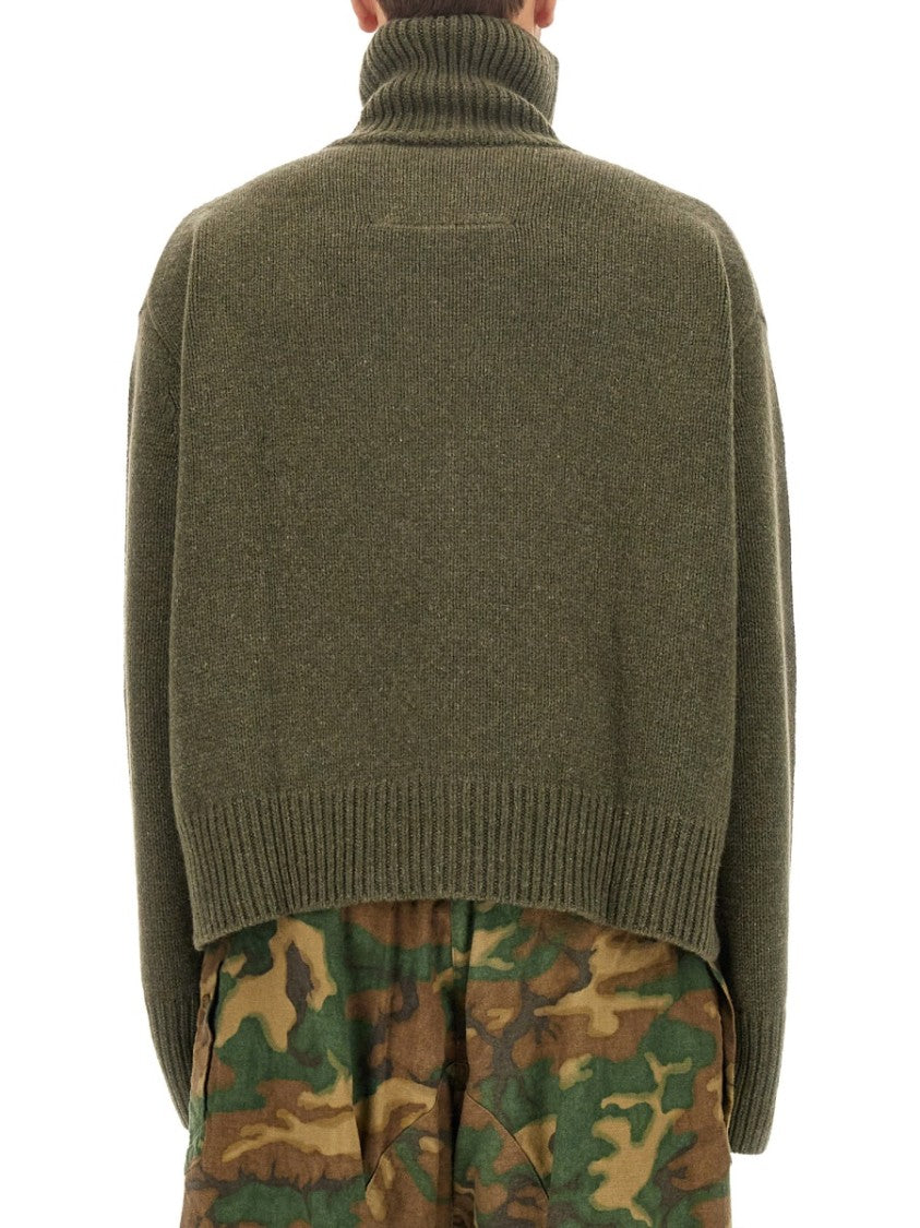 High Turtleneck Oversize Shirt