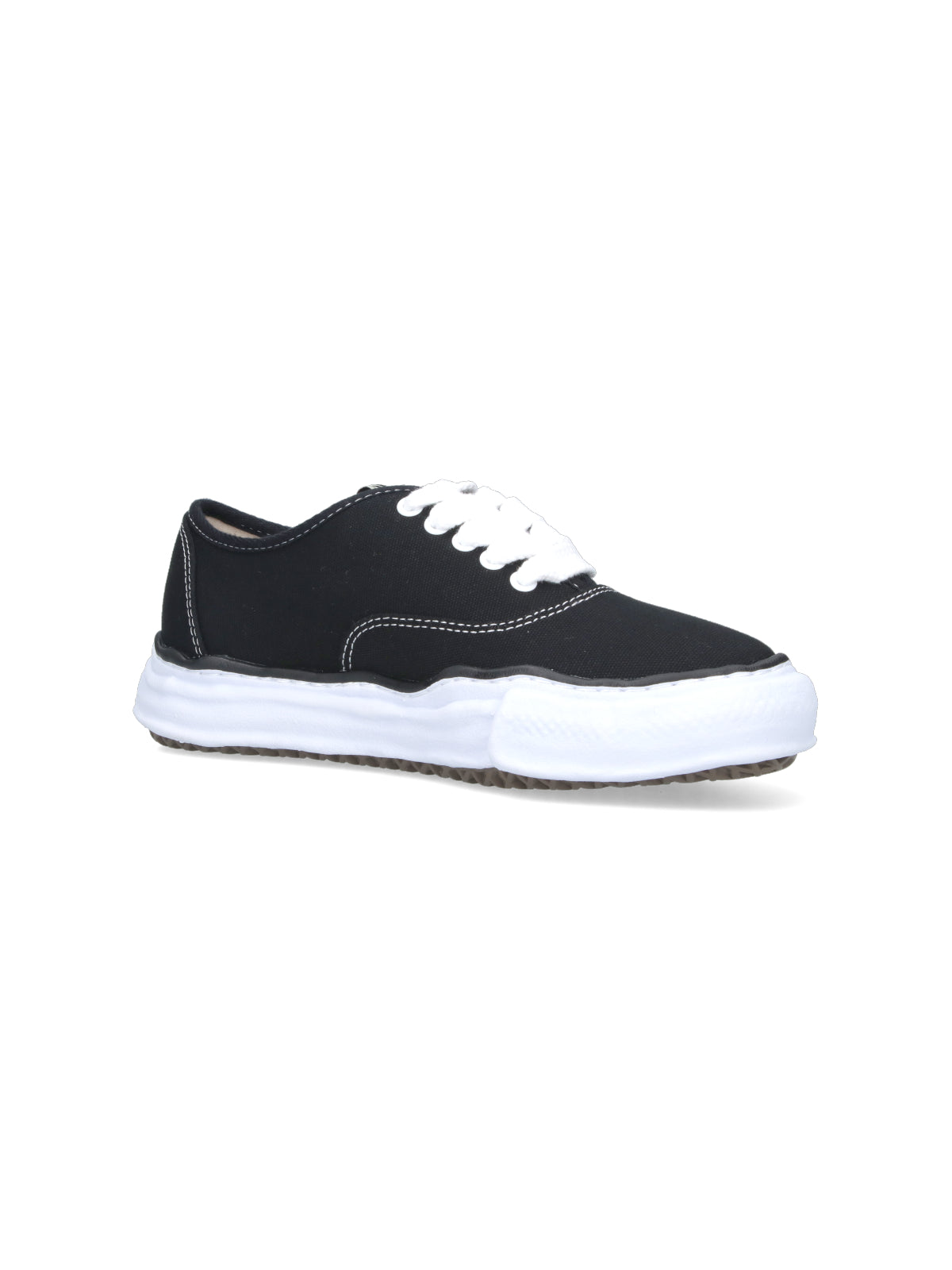 "Baker Og Sole Canvas" Sneakers – Black