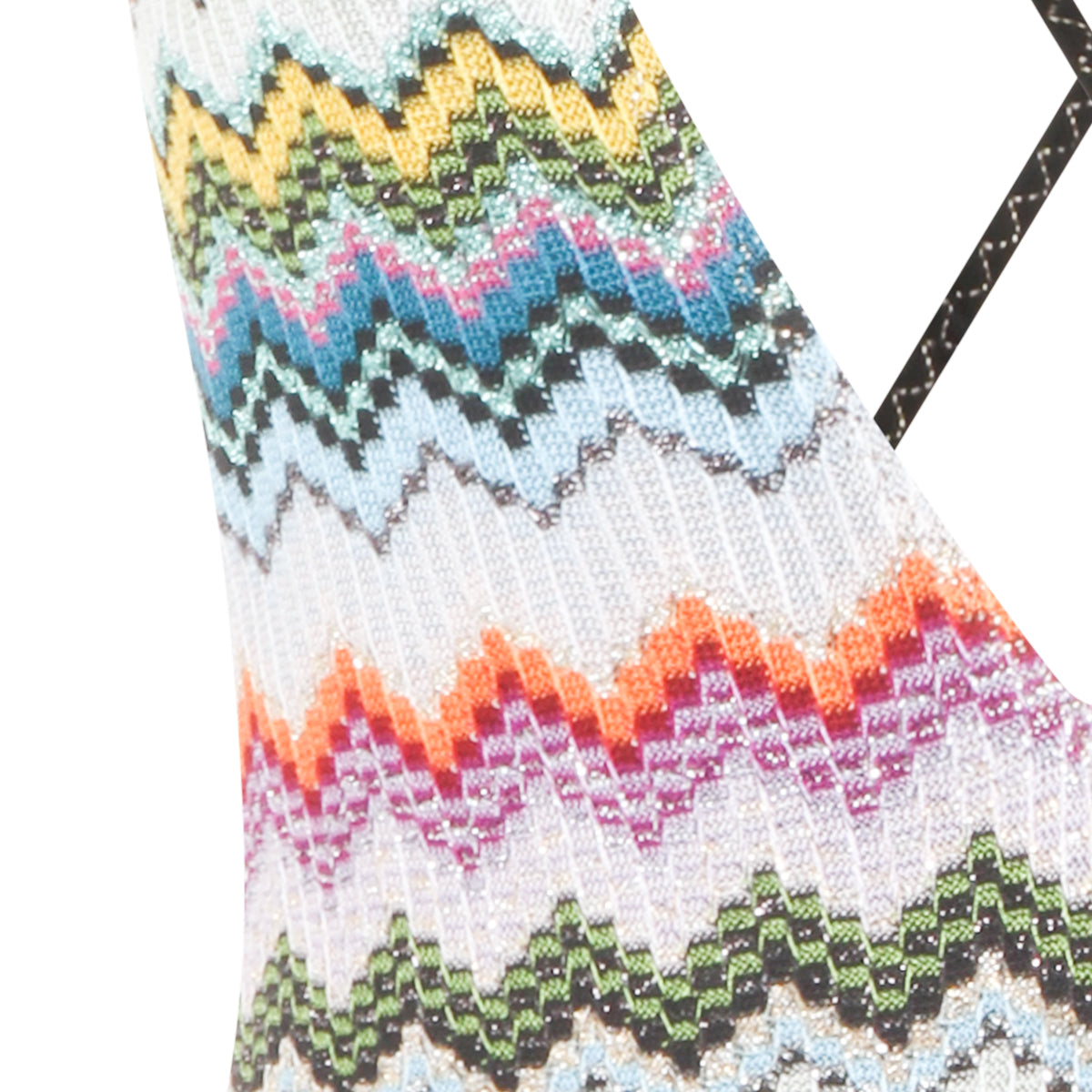 Zigzag Pattern One-Piece Swimsuit