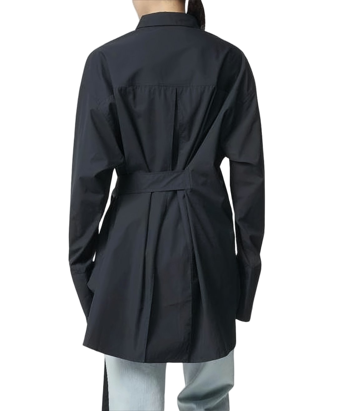 Structured Cotton Blouse with Tailored Silhouette