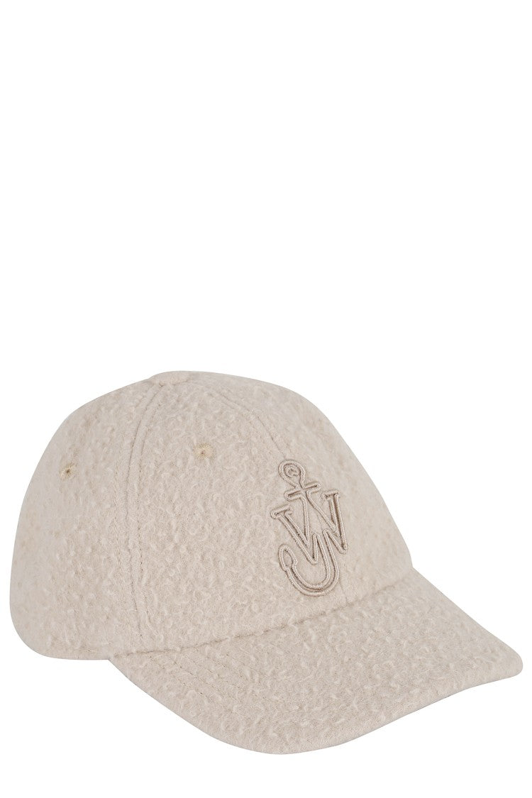 Textured Wool Baseball Cap