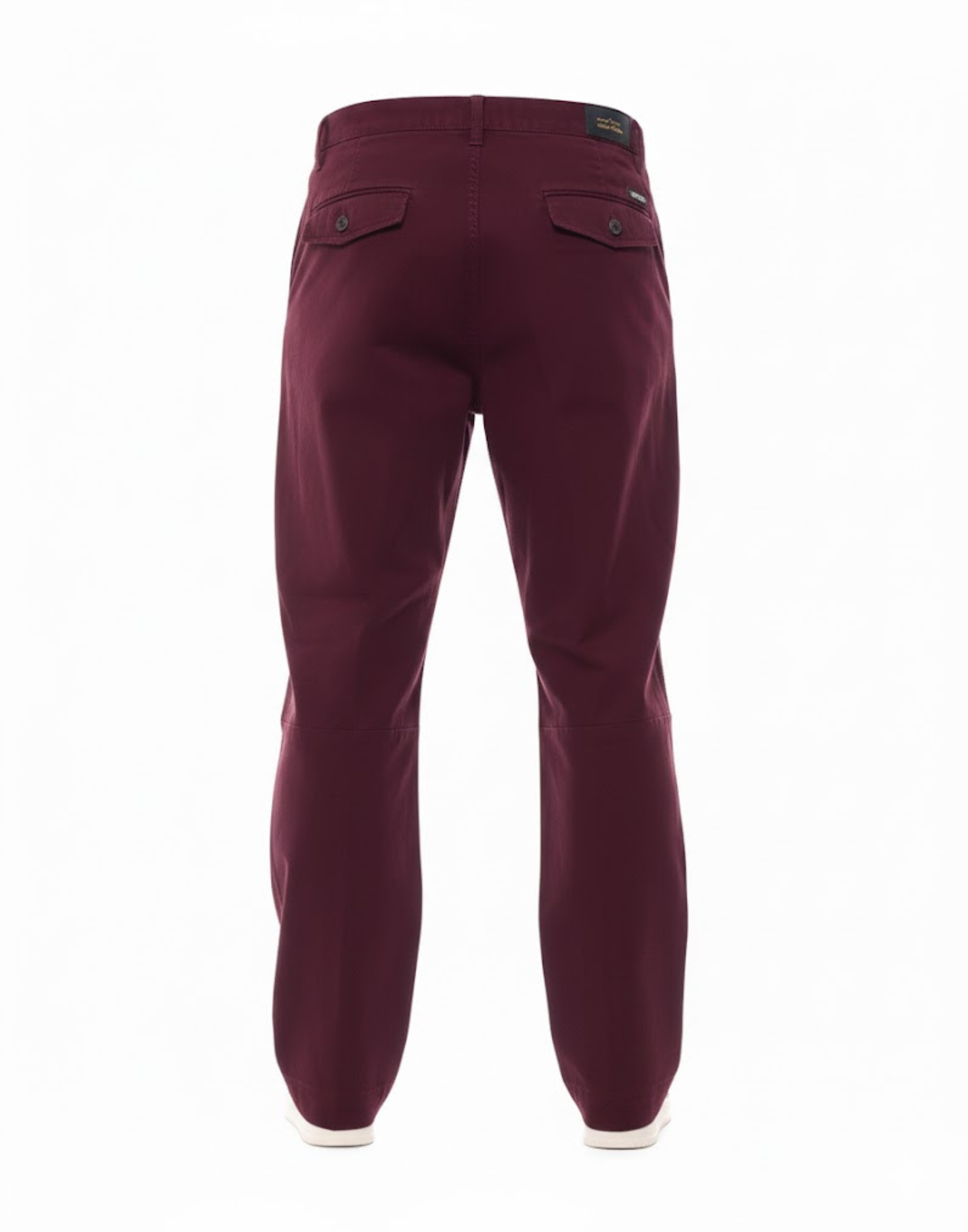 Carrot Fit Trousers In Deep Must Wine