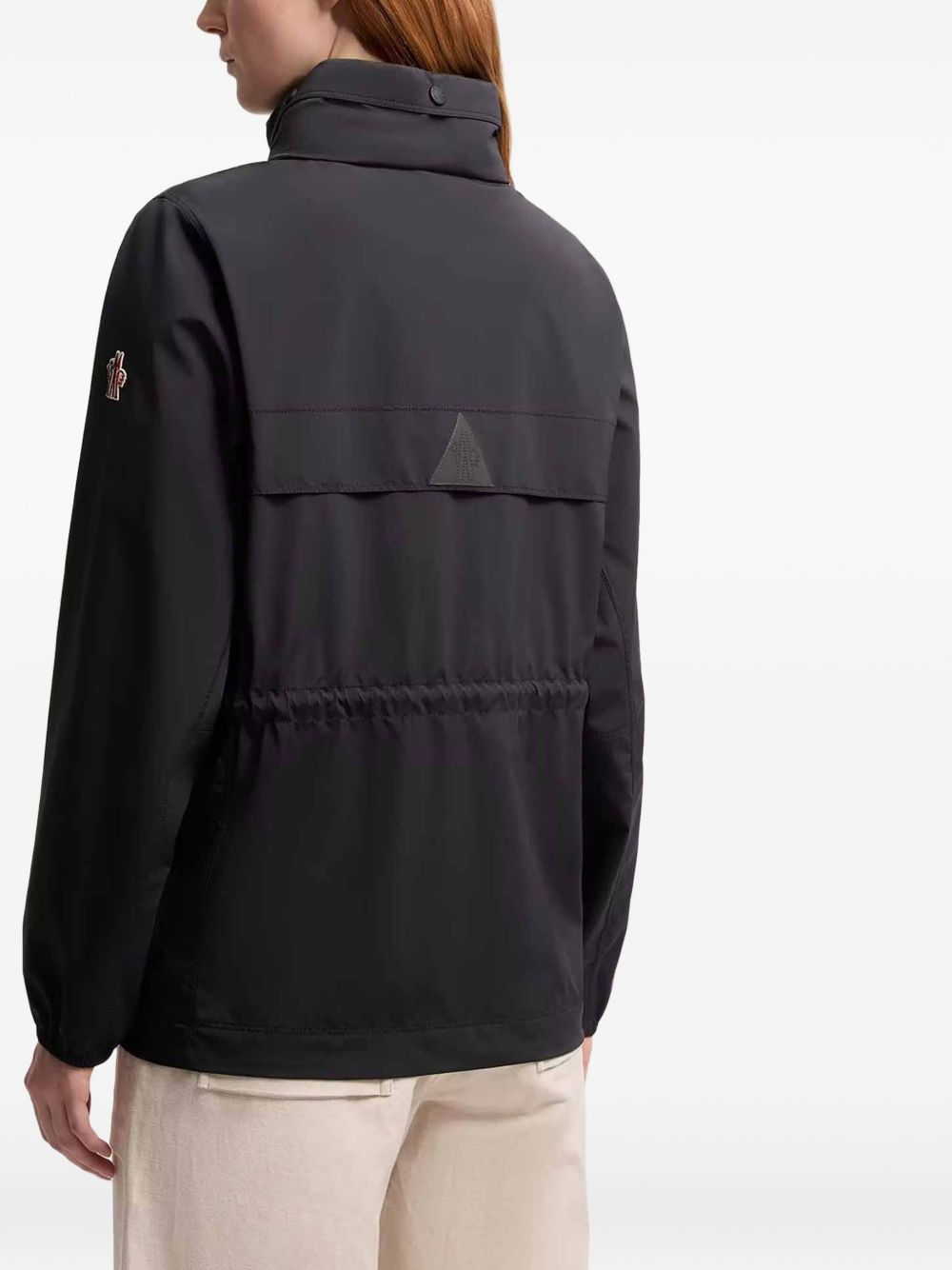 Black Jacket with Adjustable Features
