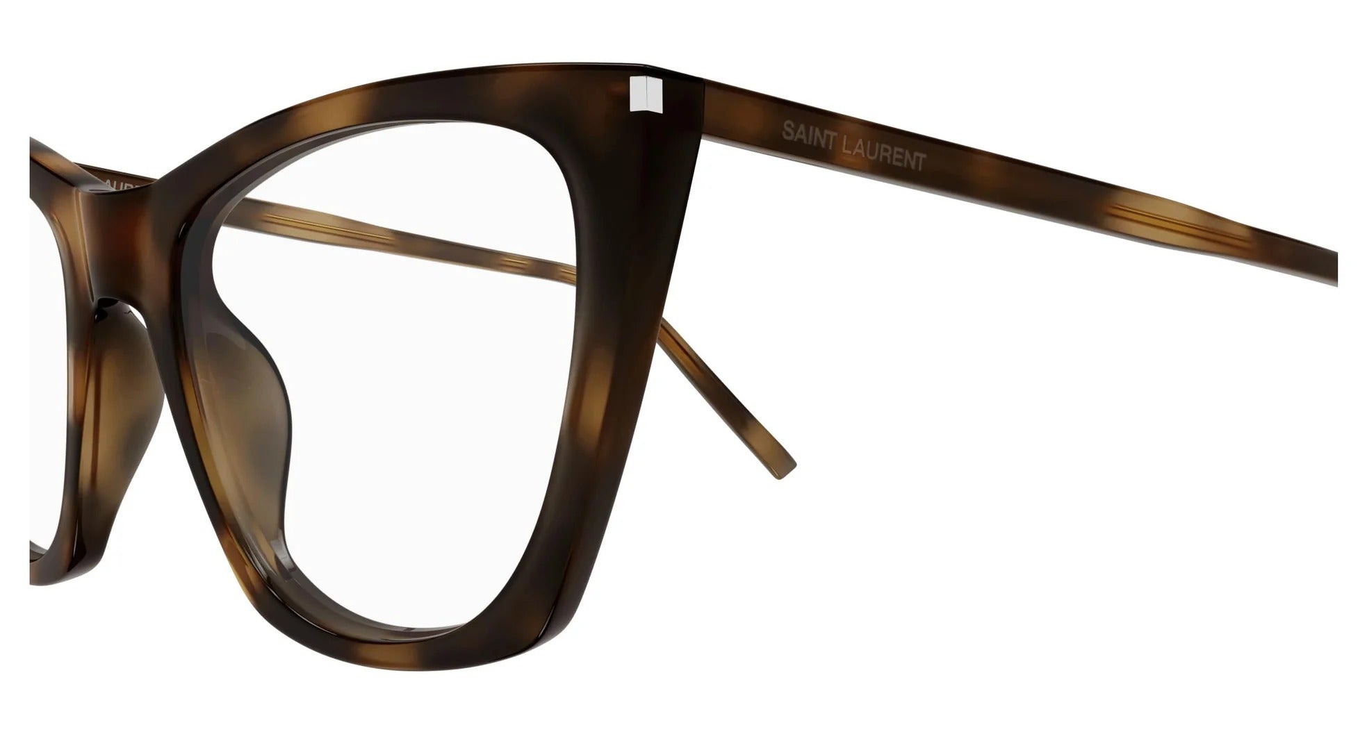 Eyeglasses Saint Laurent SL 214 KATE THIN OPT 003 Havana Havana Transpa 55/20/145
