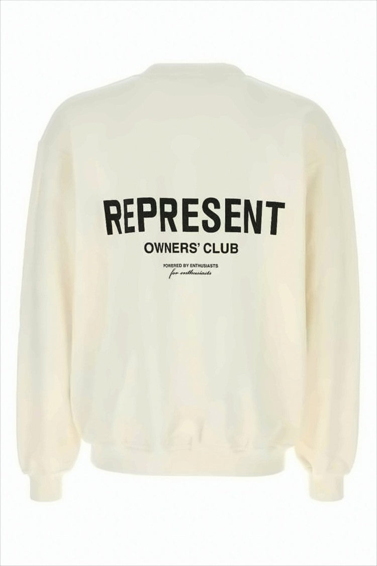 Relaxed Fit Cotton Long-Sleeve Sweatshirt