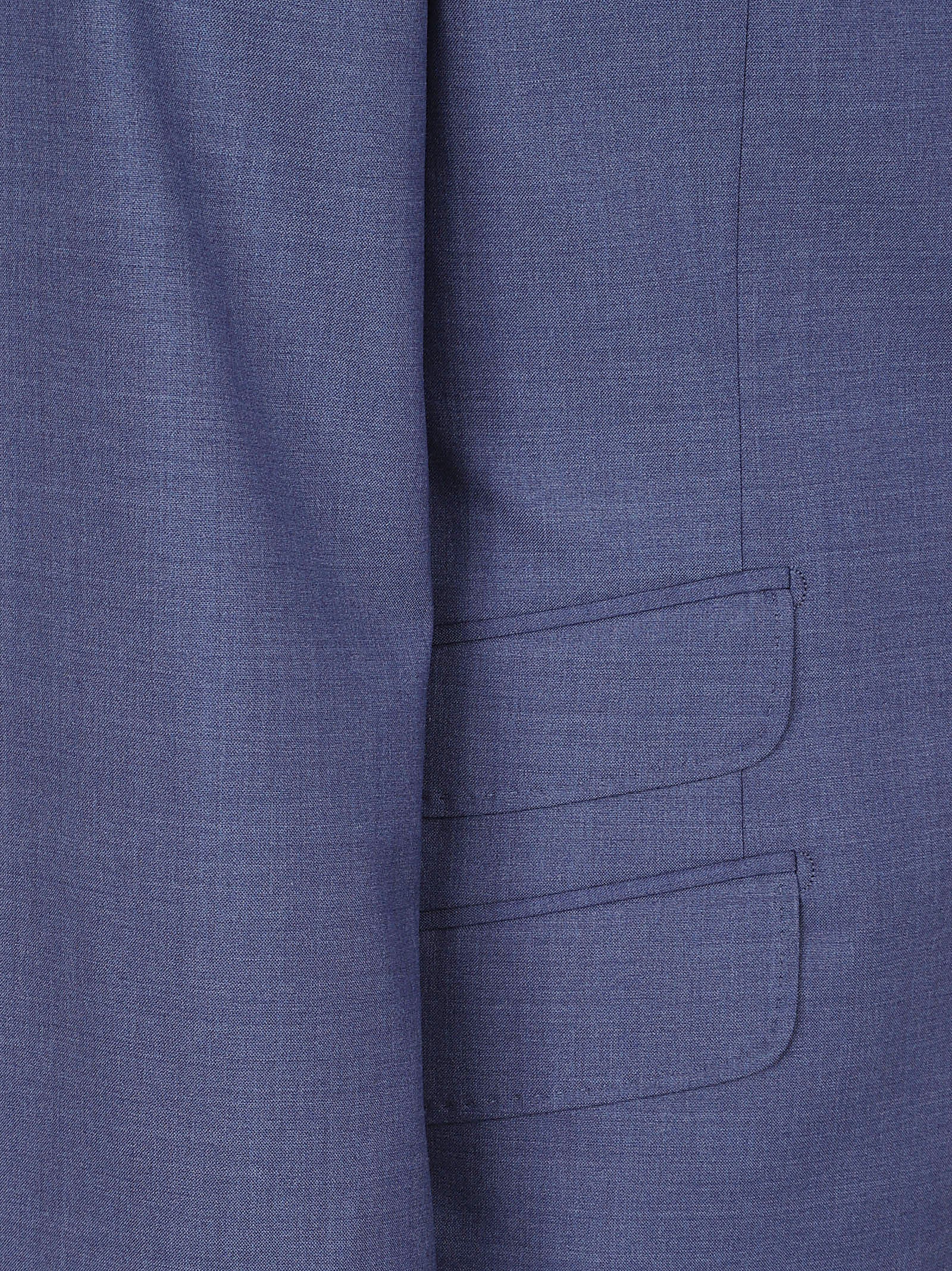 Tailored Blue Two-Piece Suit