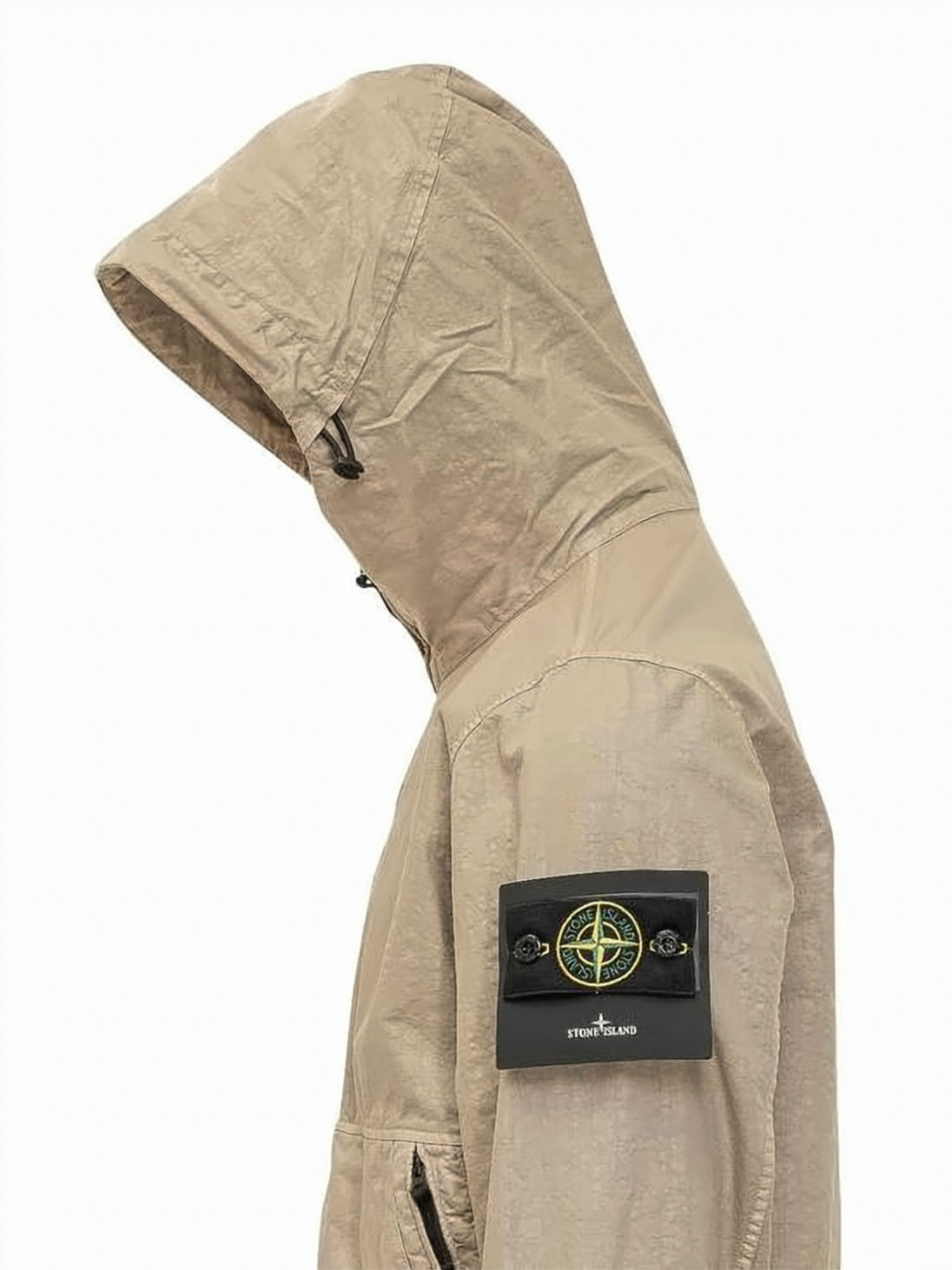 Stone Island Lightweight Casual Jacket with Adjustable Hood