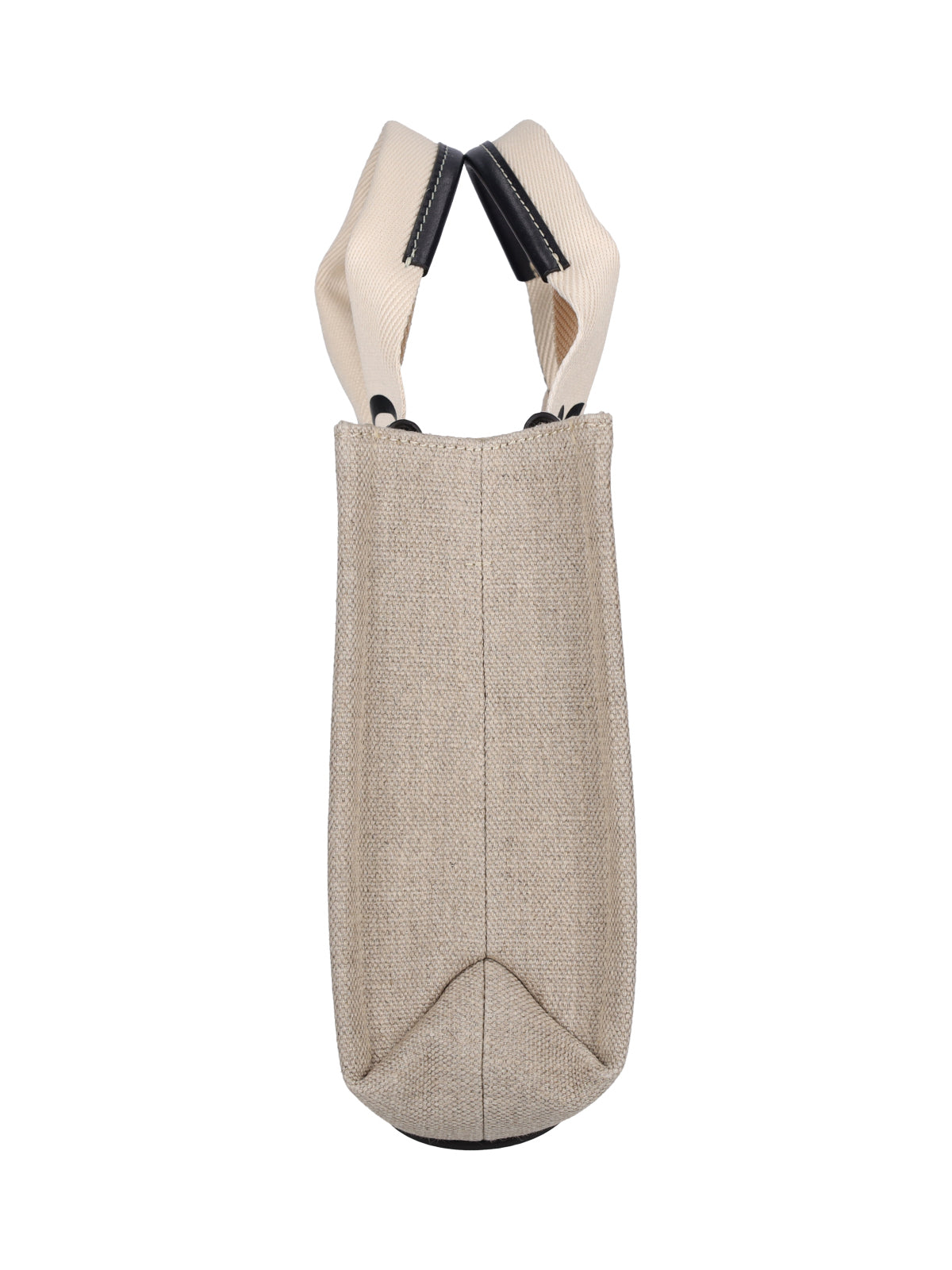 "Woody" Small Tote Bag – Beige