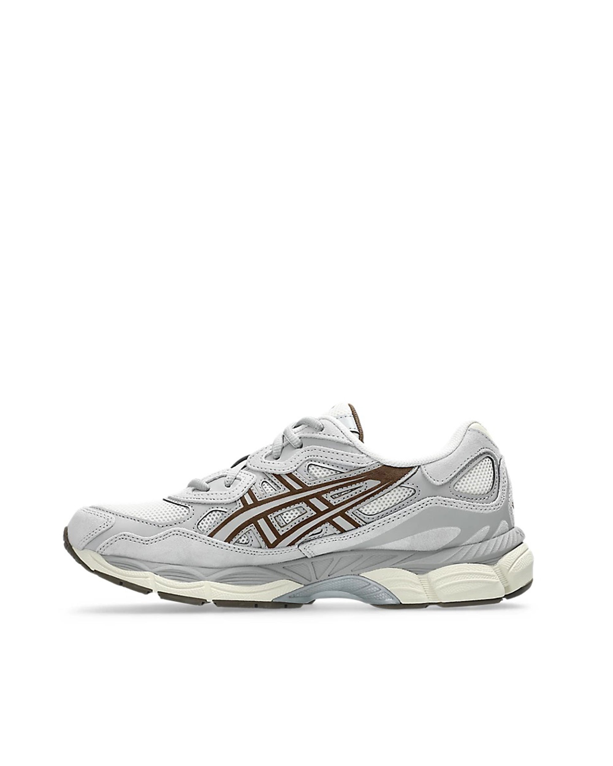 Gel-NYC Cream Cement Grey Sneakers
