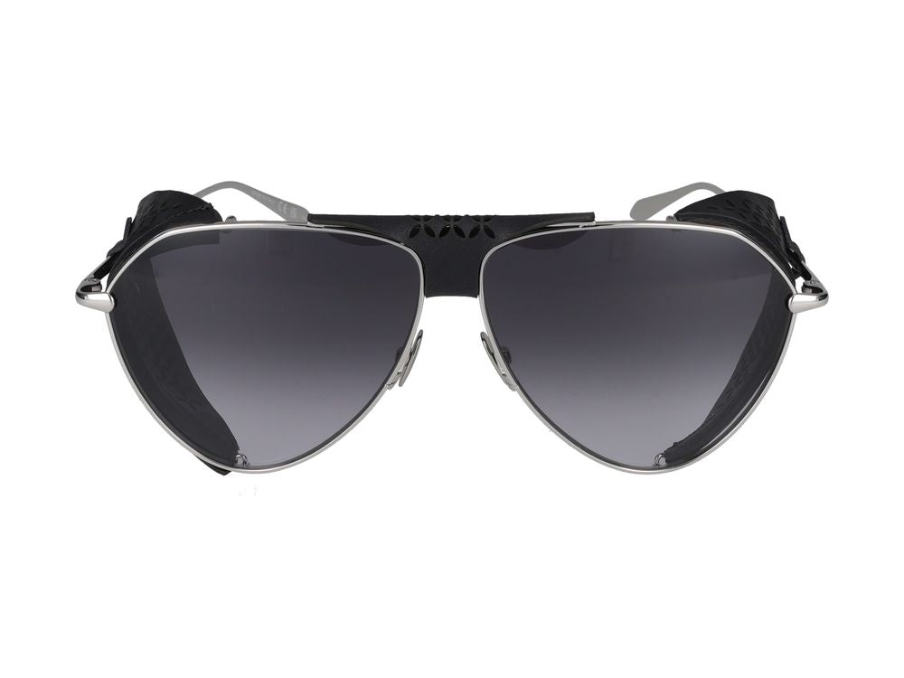 Sunglasses Azzedine Alaia AA0067S 001 silver silver grey 62/11/140