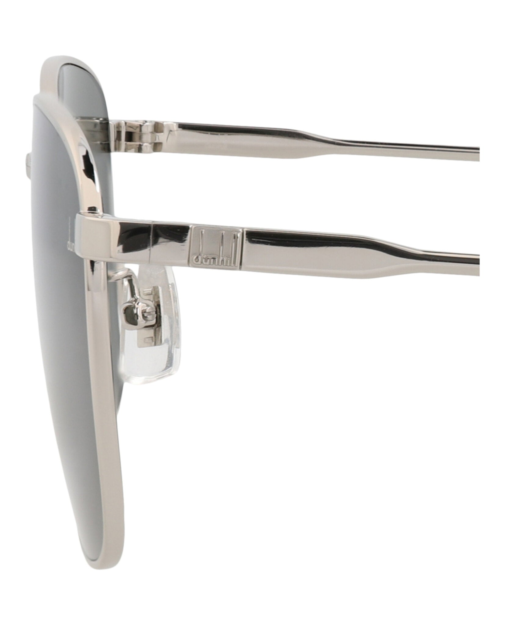 Square-Frame Metal Sunglasses
