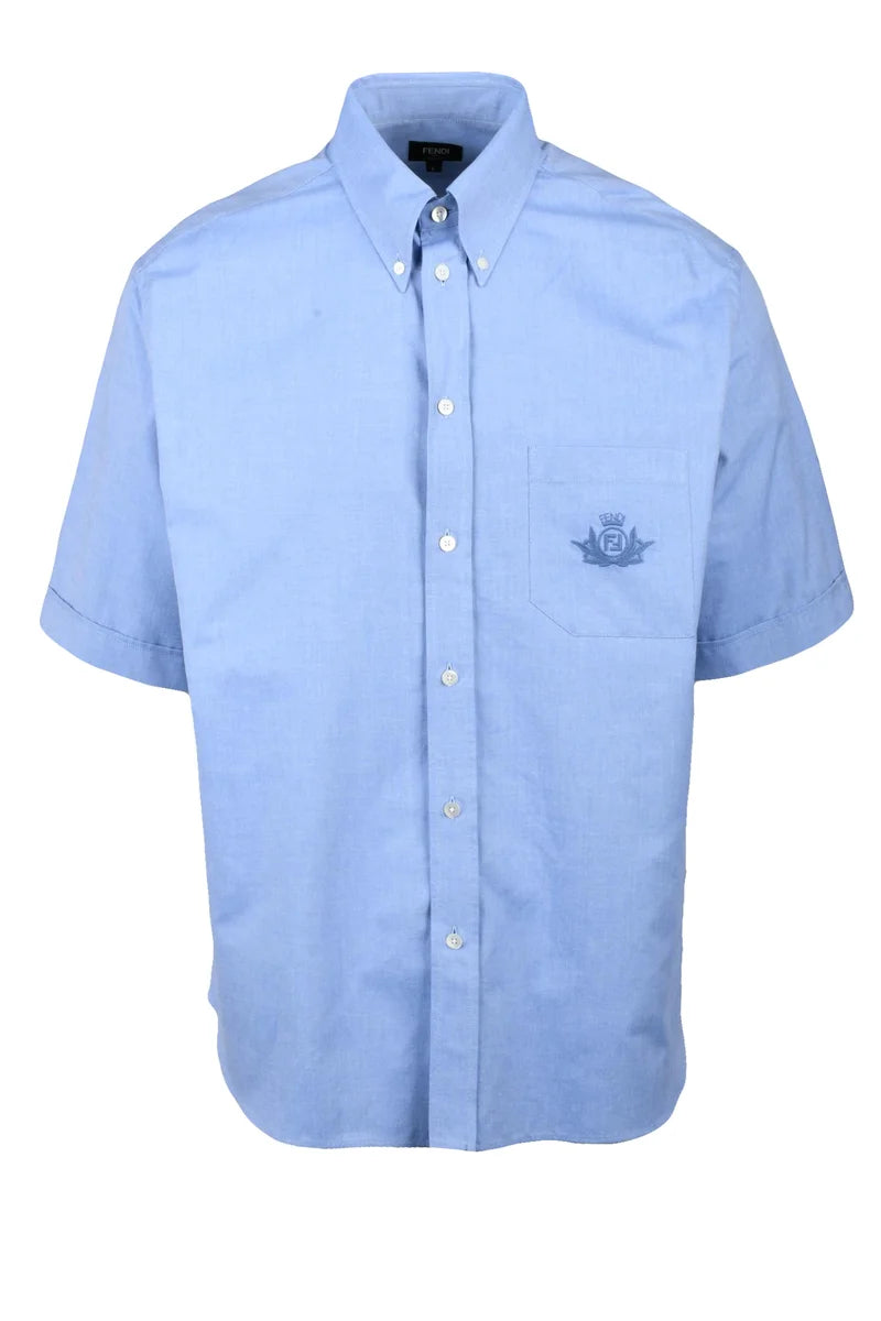 Cotton Shirt - Light Blue