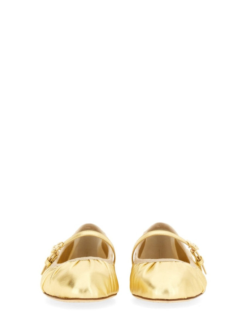 Mordoré Nappa Ballerina