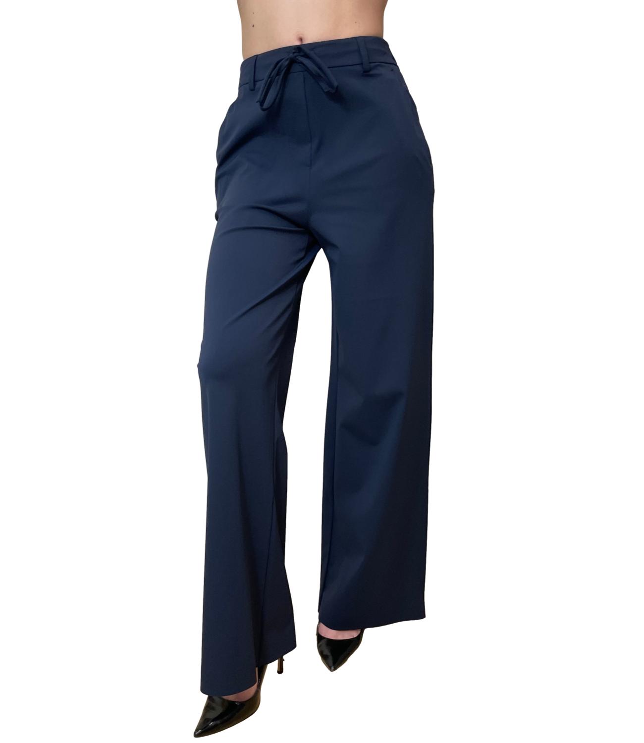 Blue Mmlagoraio Polyamide Casual Trousers