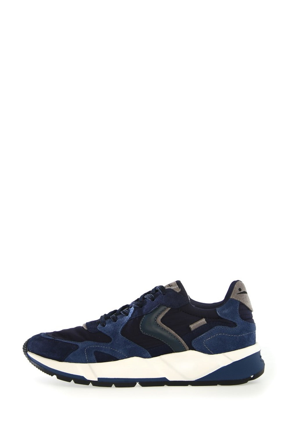 Sporty Sneakers With Technical Fabric Upper