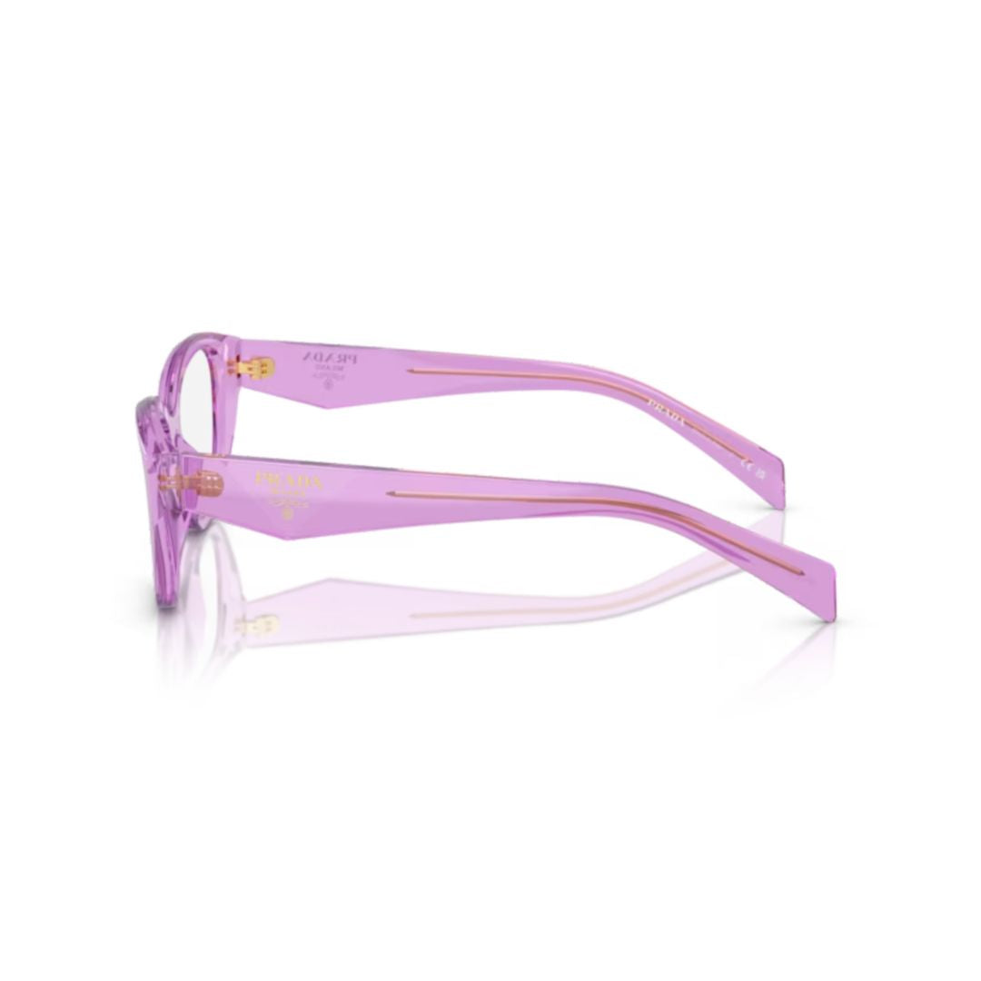 21zv Vista Translucent Lavender Cat-Eye Eyeglasses