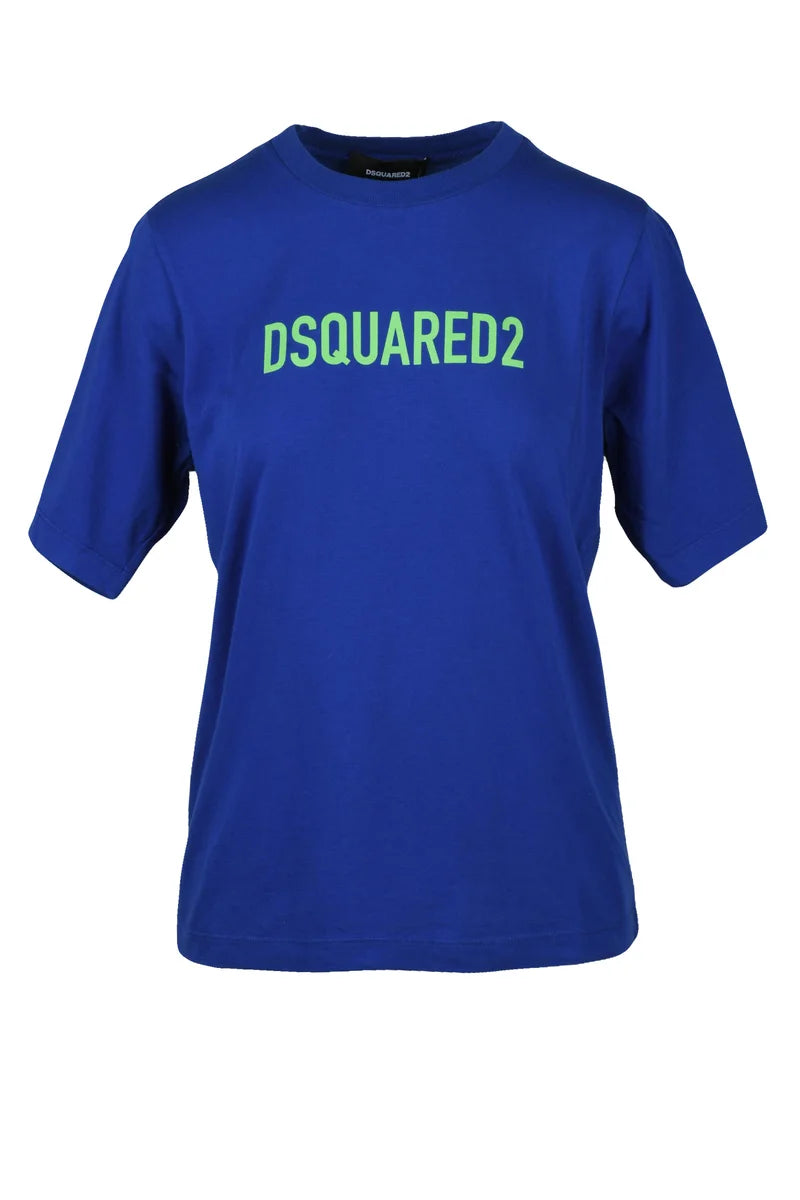 Crew Neck T-shirt - Royal Blue