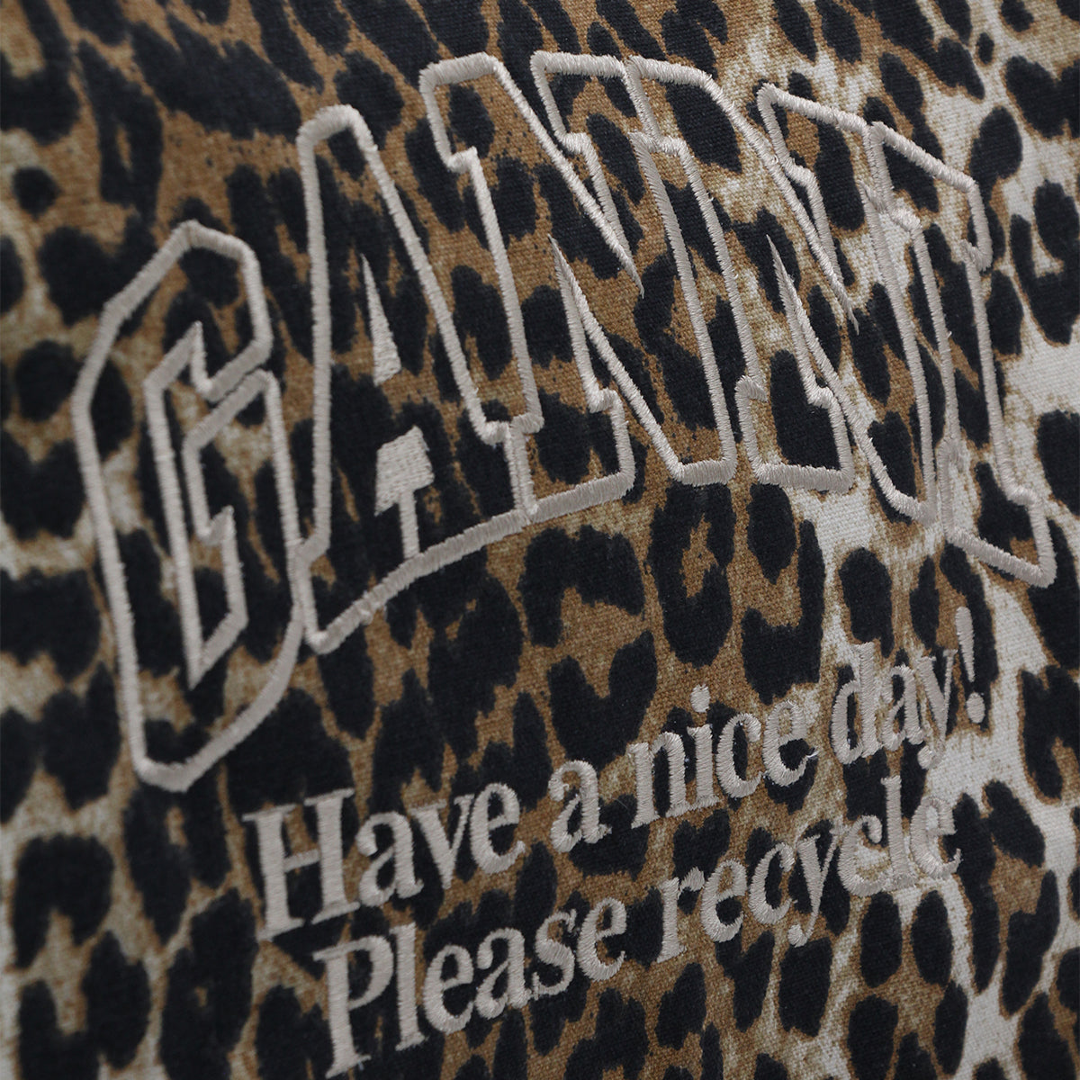 Leopard Cotton Tote