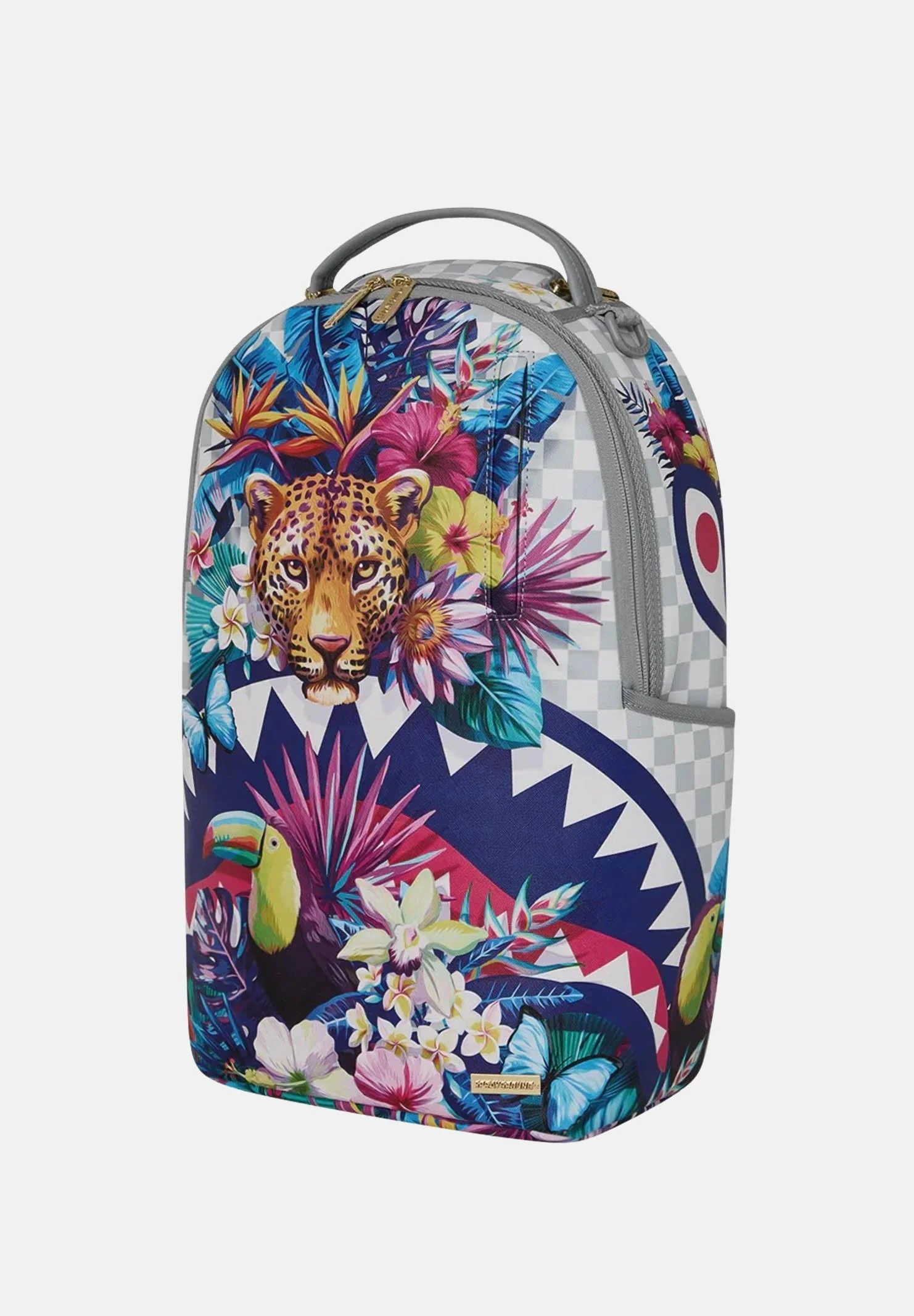 Flowering Jungle Shark Backpack