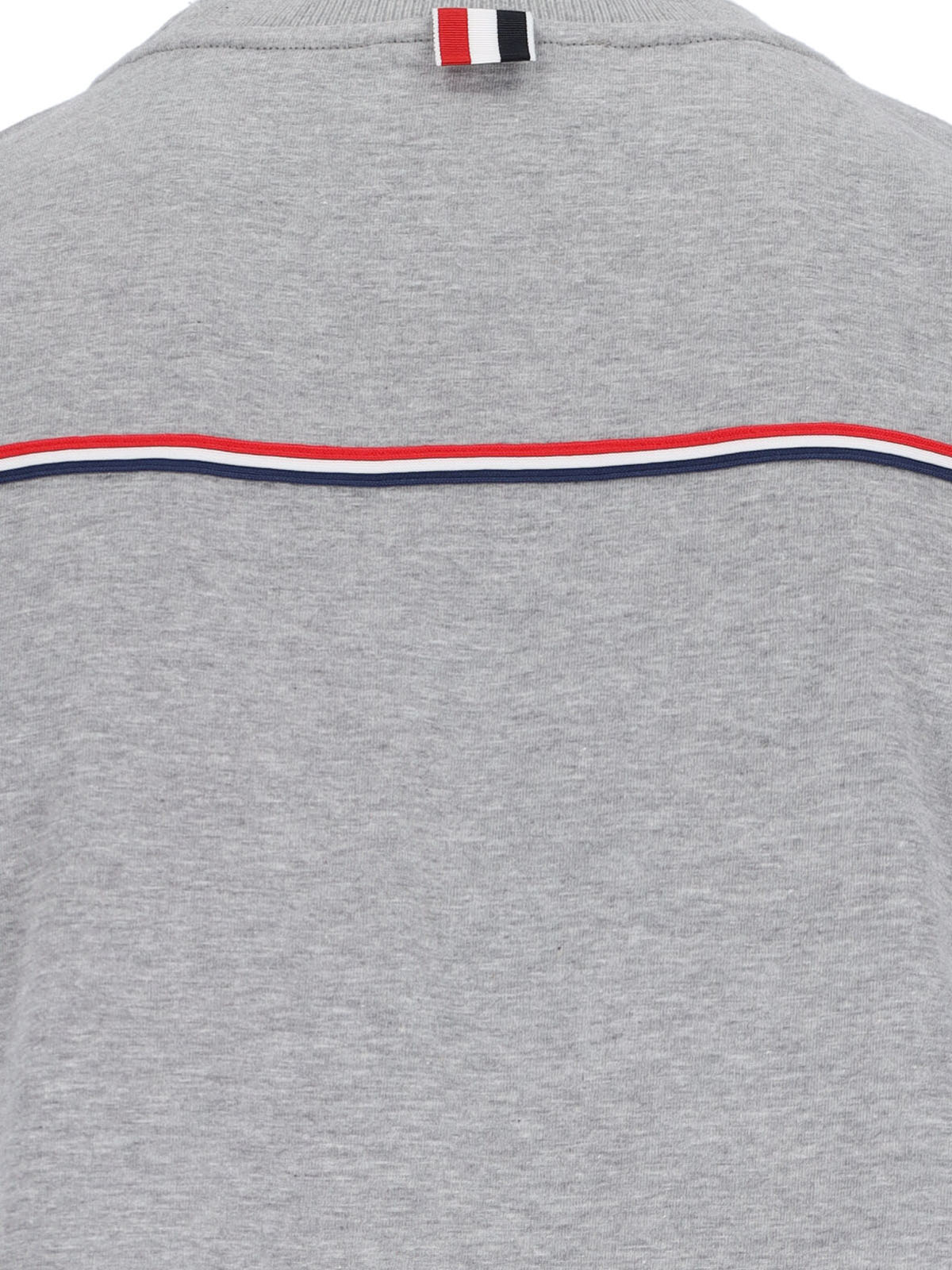 Grey Logo Long Sleeve T-Shirt