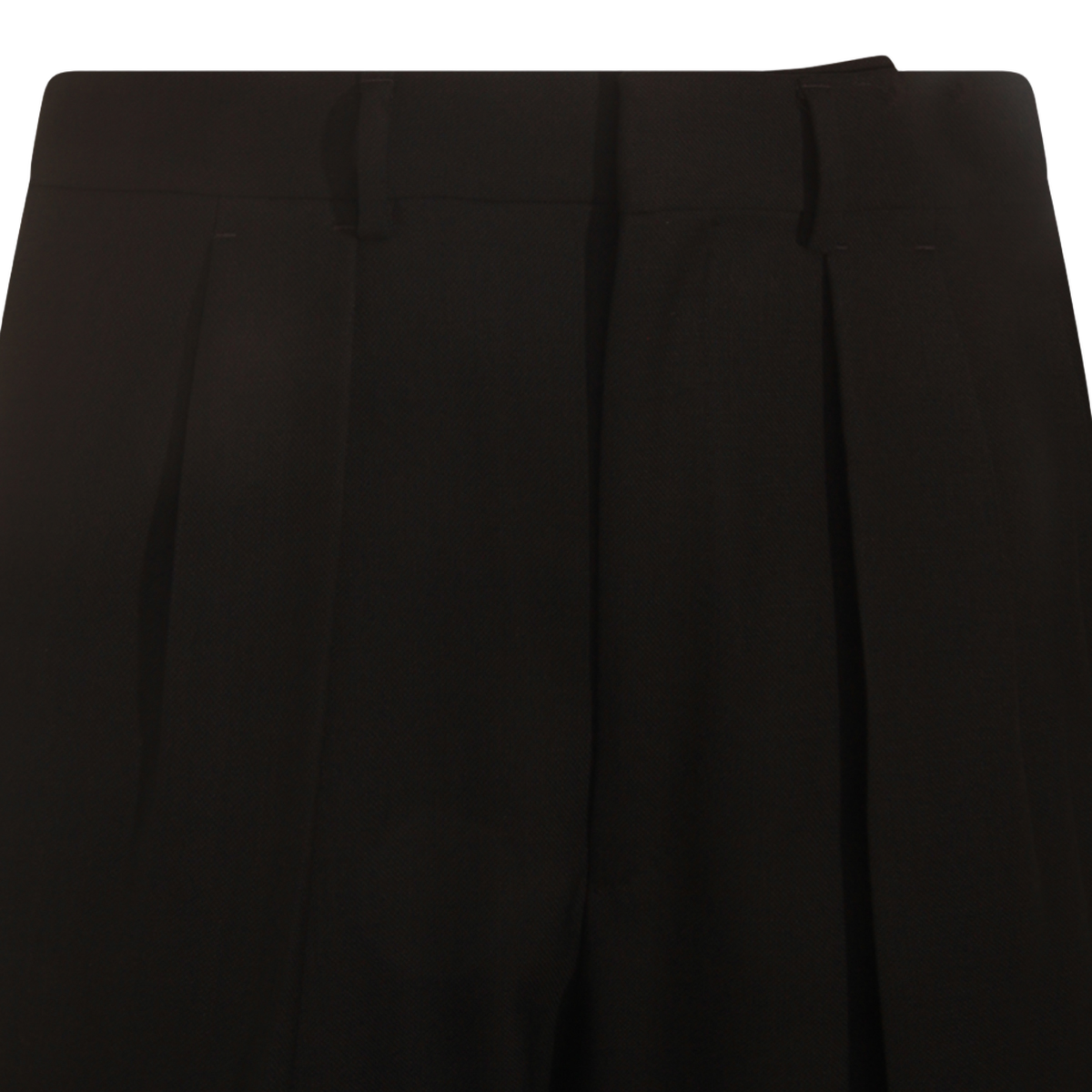 Tailored Black Trousers with High Waist
