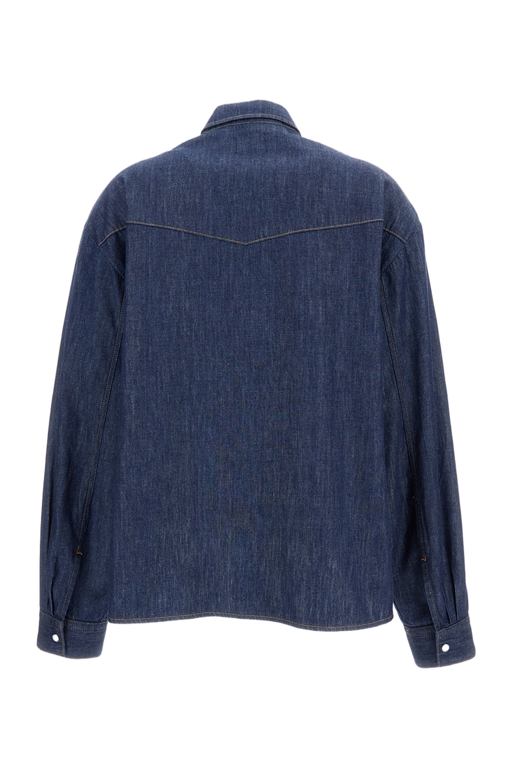 Structured Blue Jacket with Clean Lines