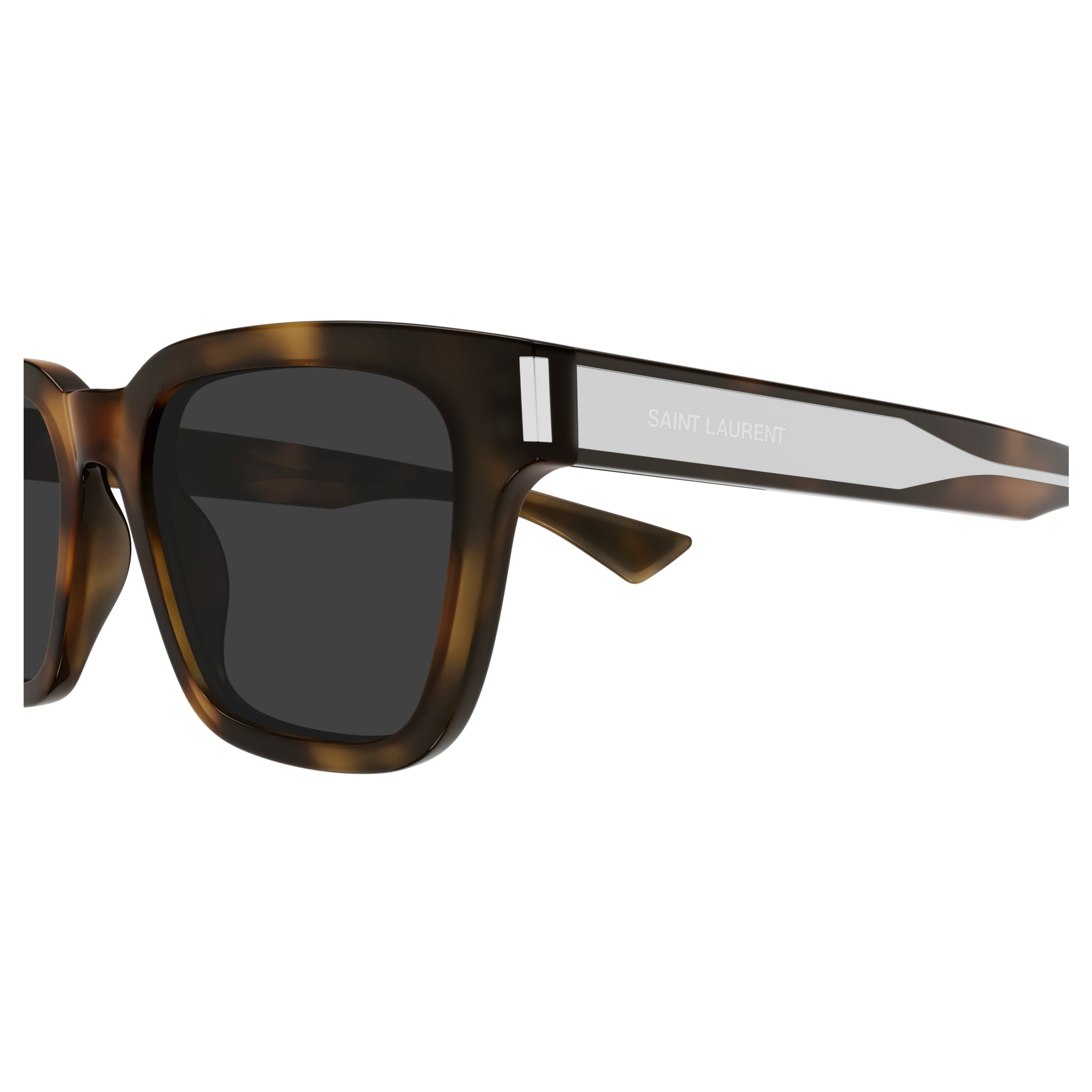 Sl 790 Bold Rectangular Tortoiseshell Sunglasses