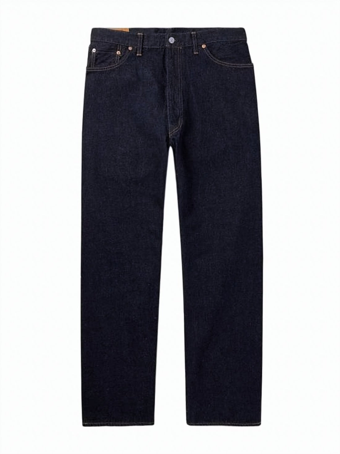Straight-Leg Denim Pants