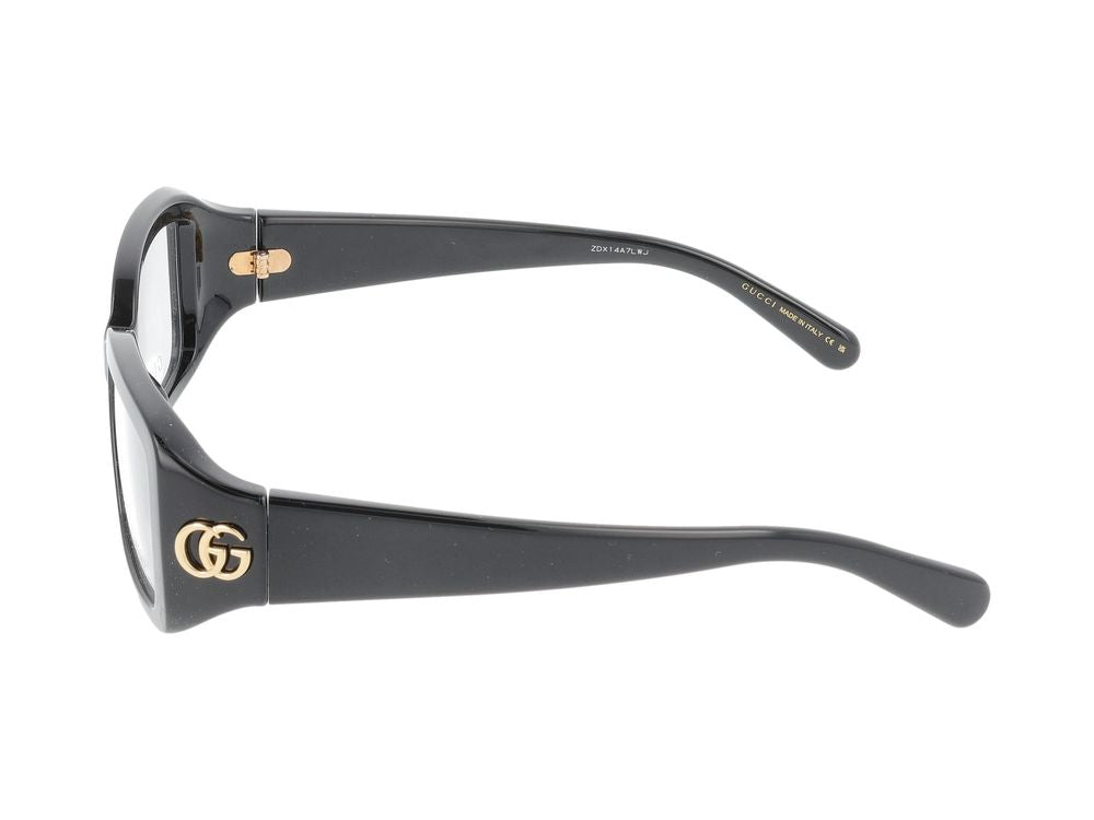 Eyeglasses GG1406O 001 black black transparent 53/16/130