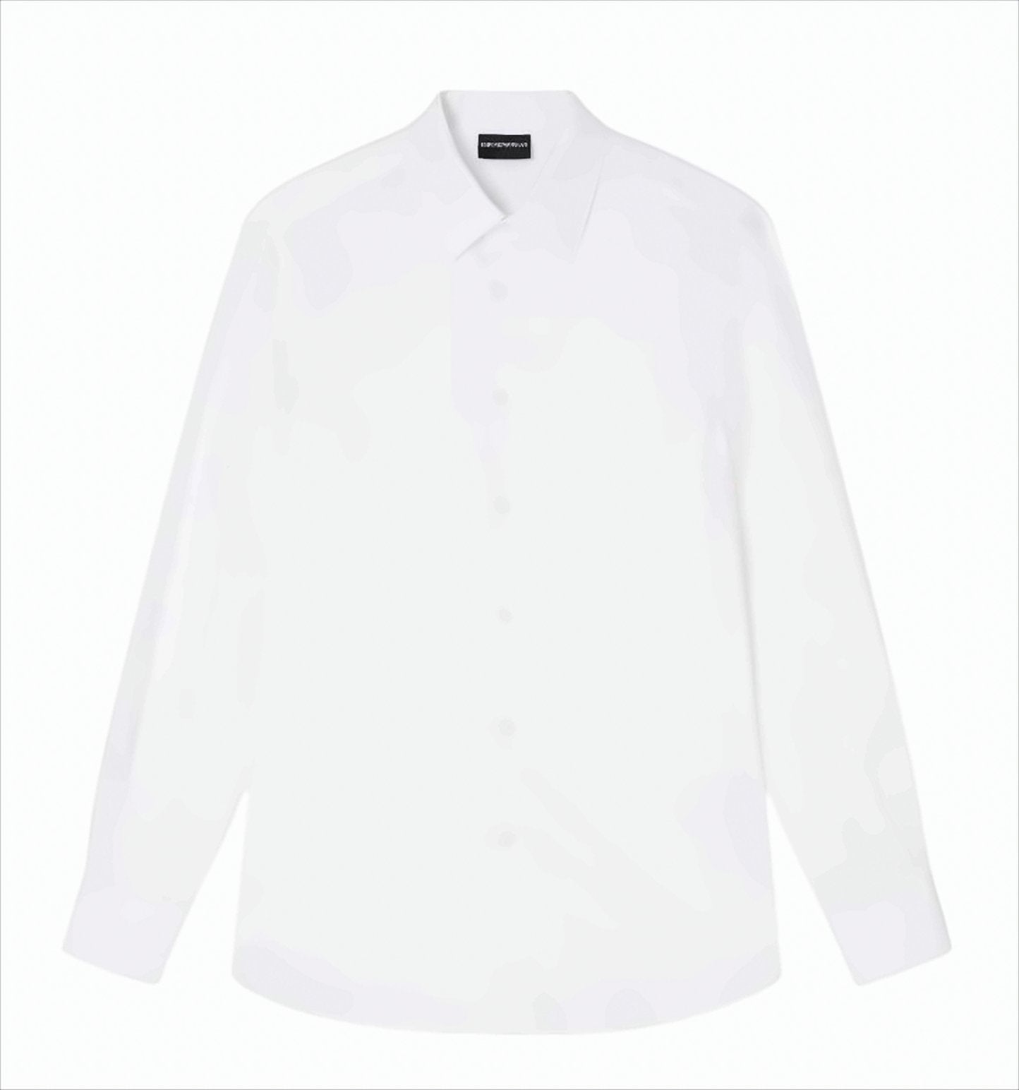 Lyocell Jacquard Shirt With All-Over Eagles