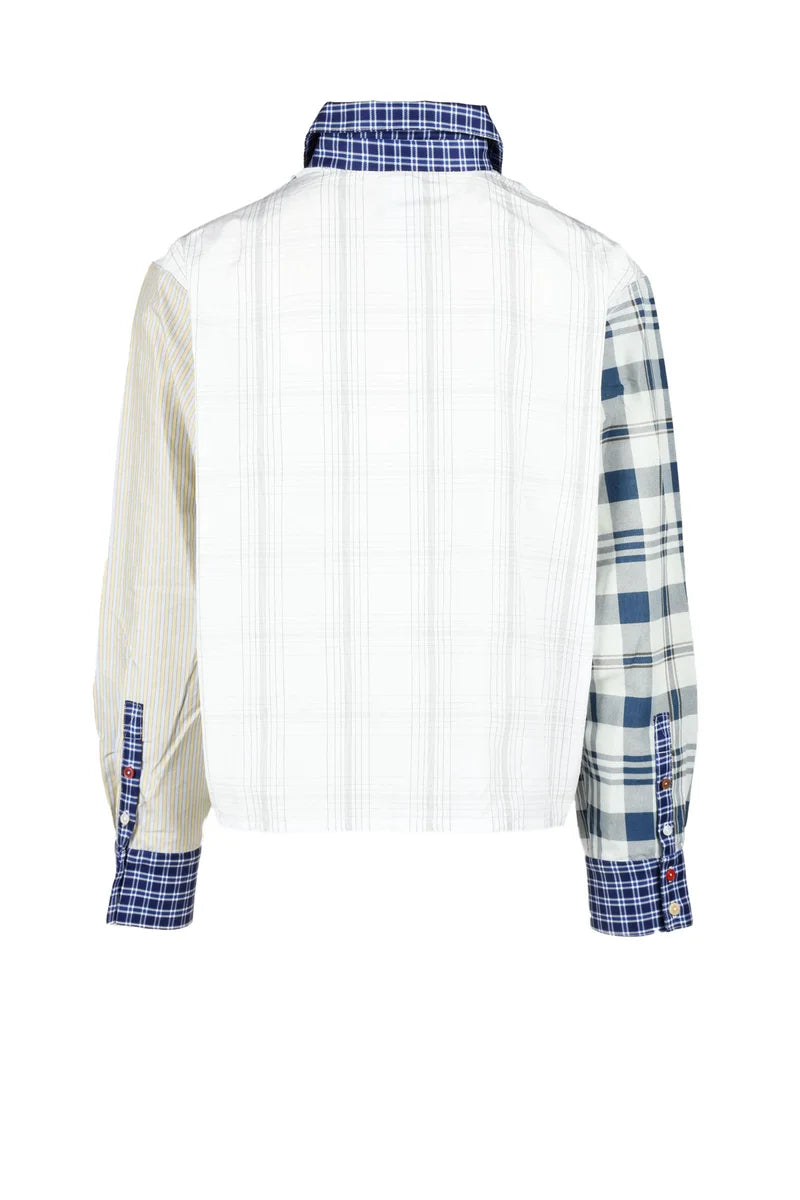 Patchwork Shirt - Multicolor
