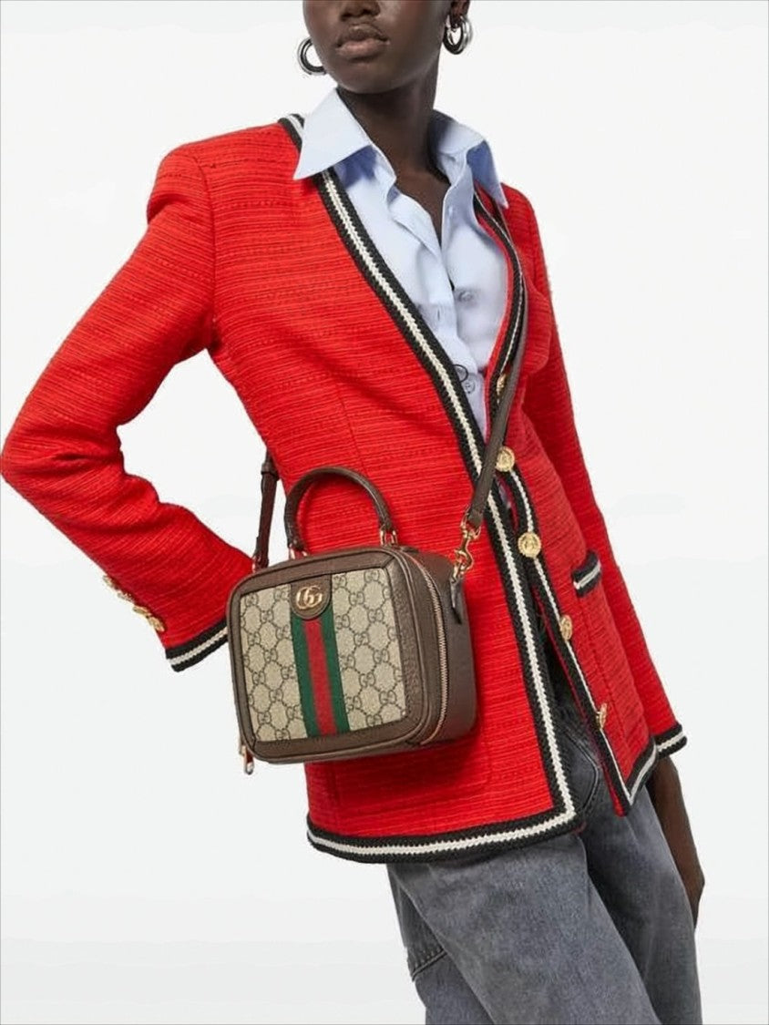 Signature Monogram Canvas Tote Bag
