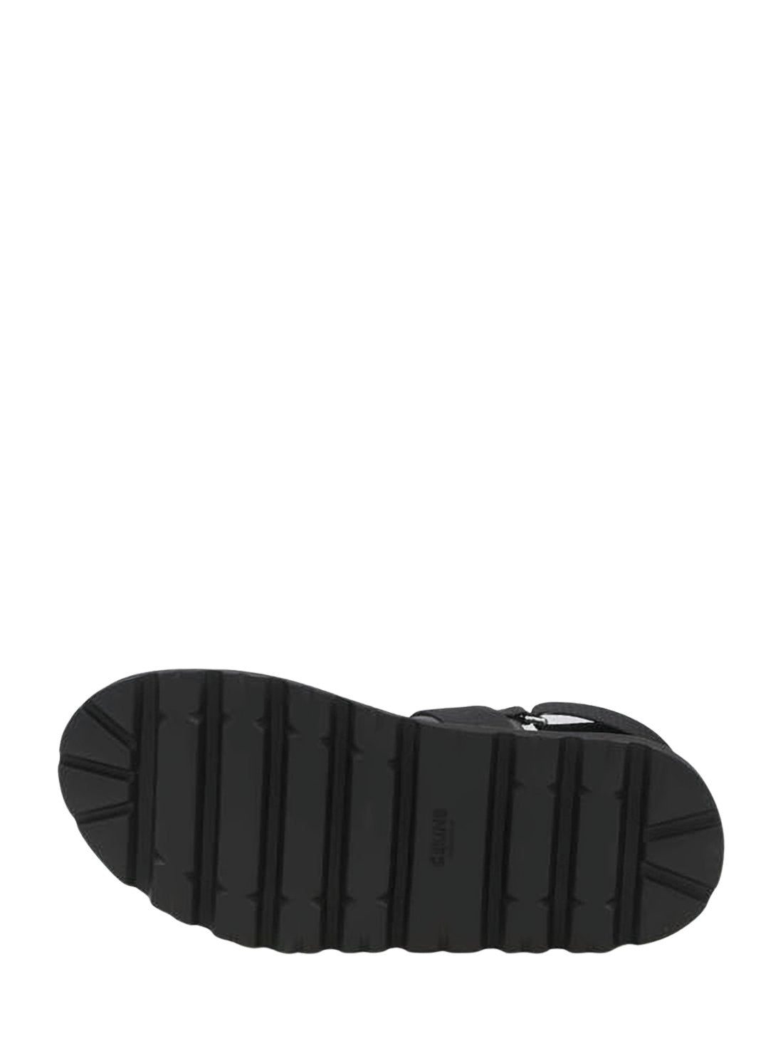 Minimalist Black Sandals with Adjustable Straps