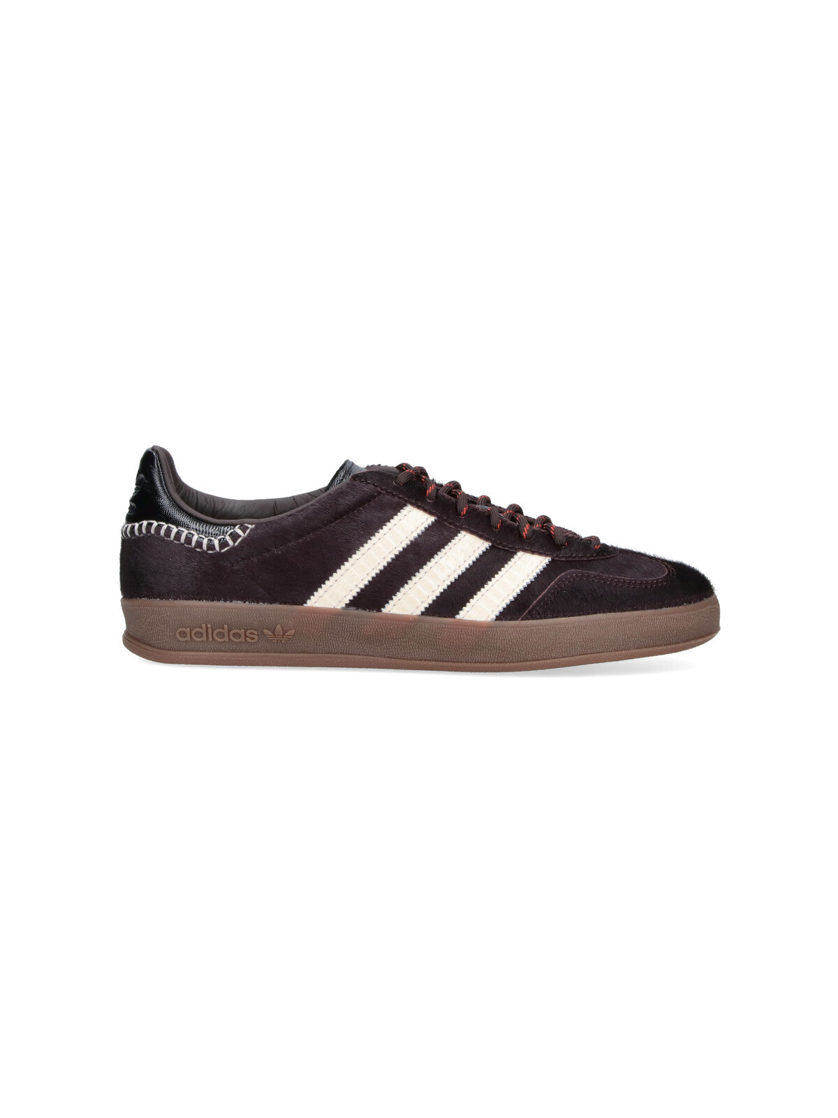 Dark Suede Bold Stripe Gum Sneakers