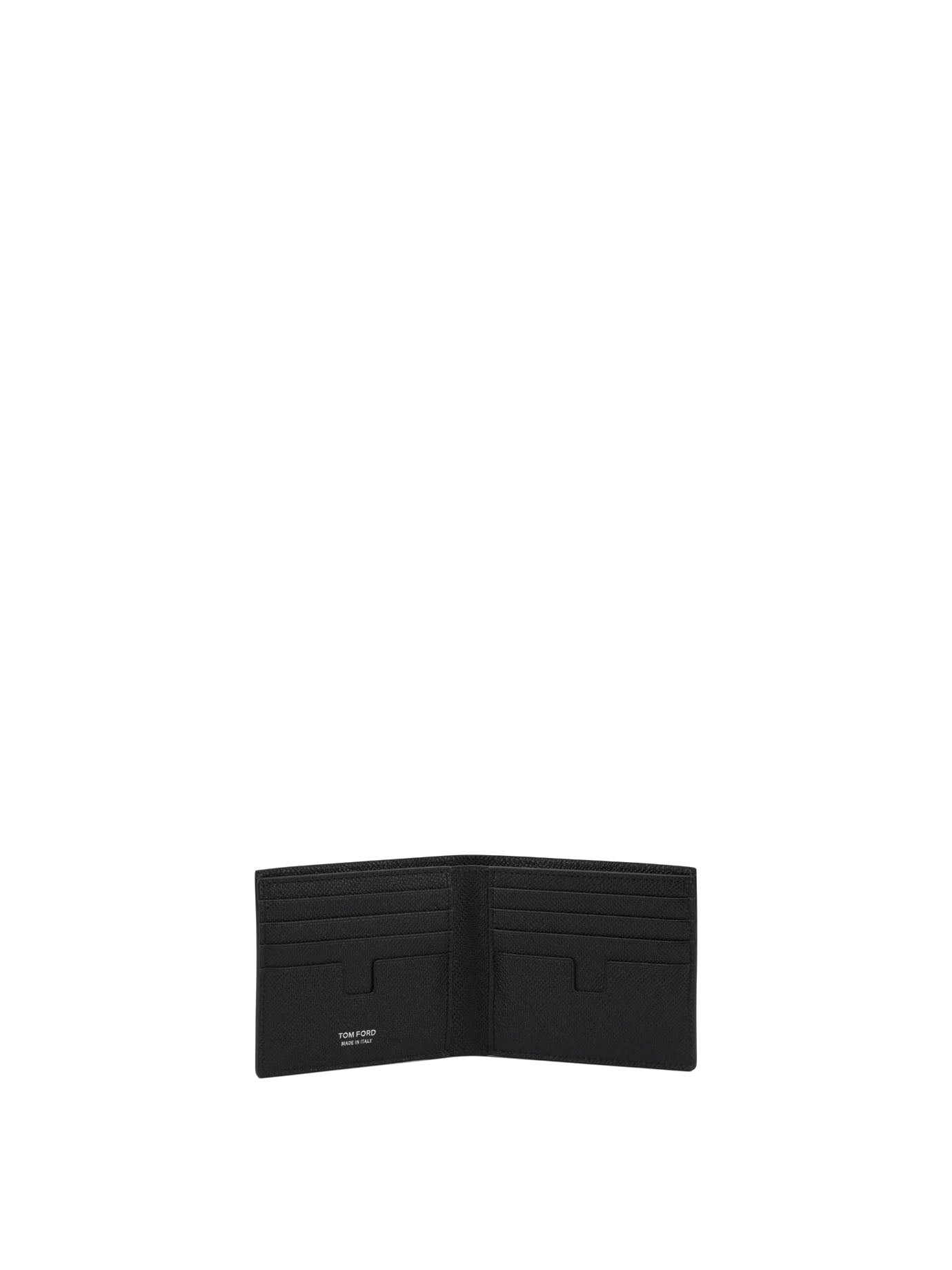 Small Grain Leather Bifold Wallet
