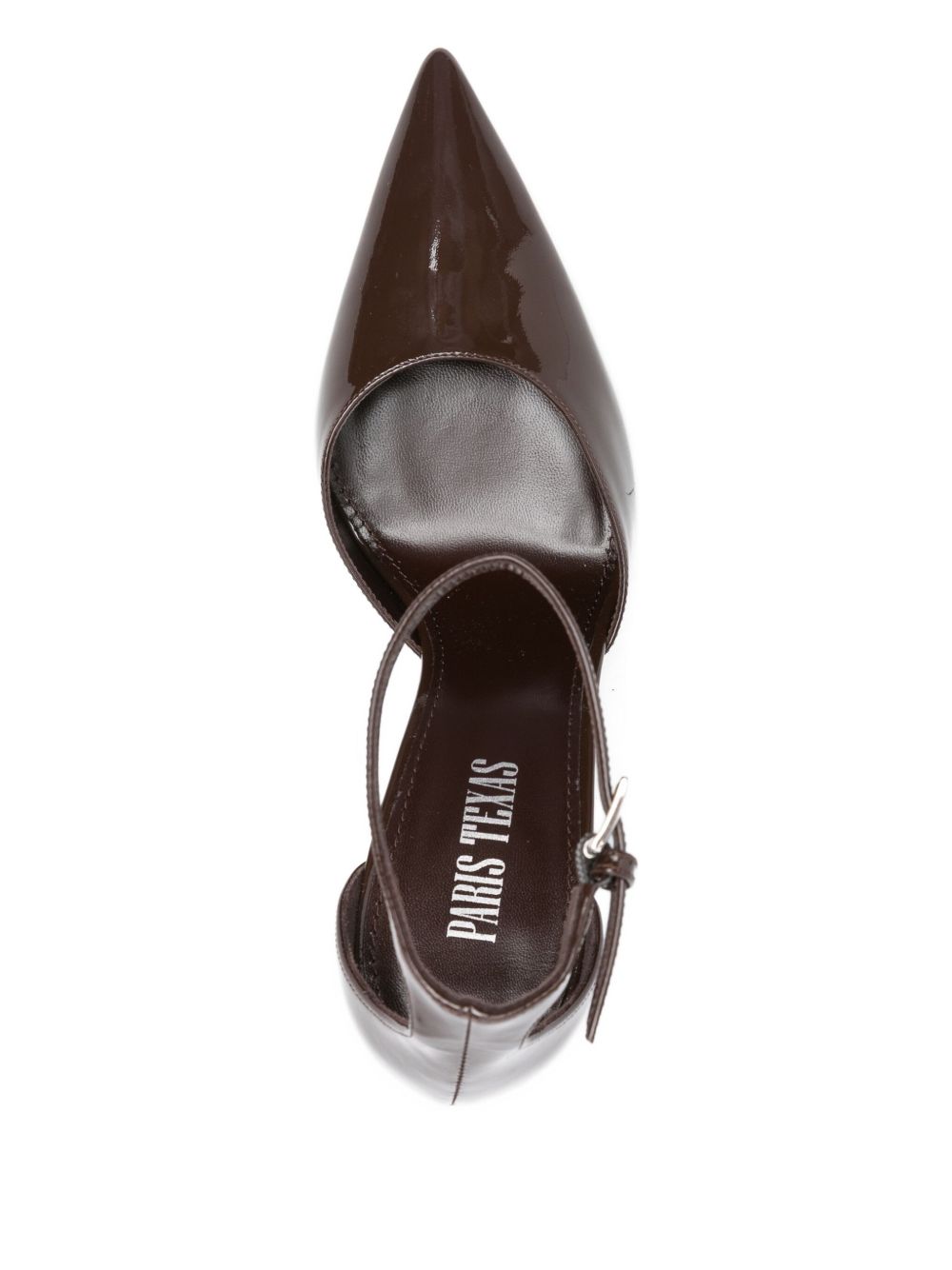 Pointed-Toe Stiletto Heels With Slim Ankle Strap