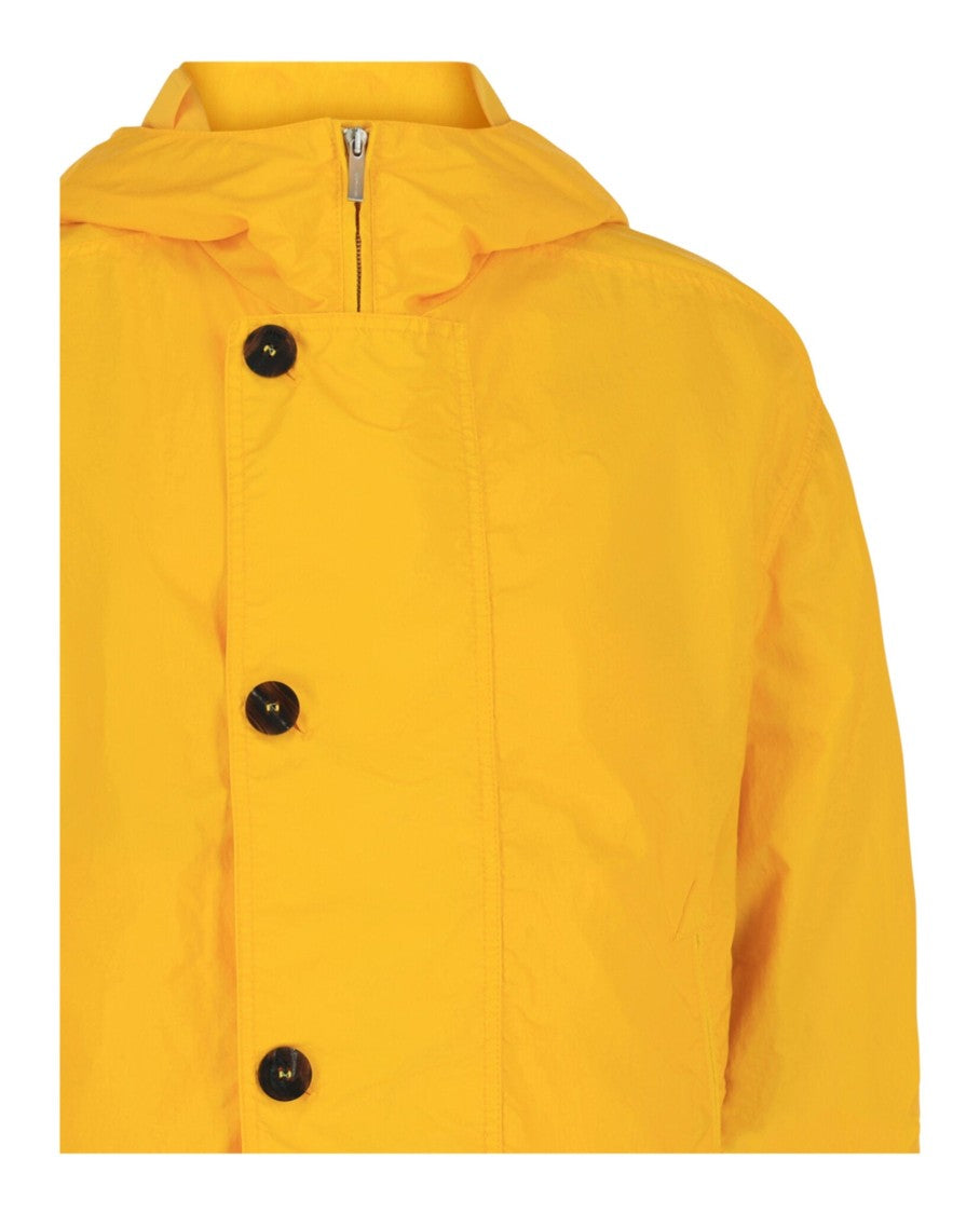 Coated Hooded Jacket