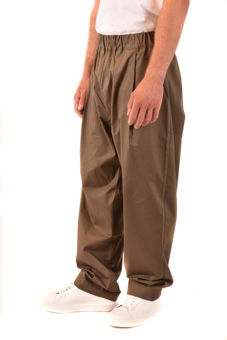 Loose-Fitting Trousers With Elastic Waistband