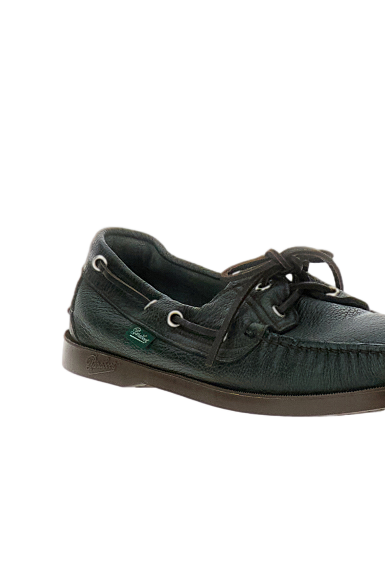 Green Barth Suede Loafers