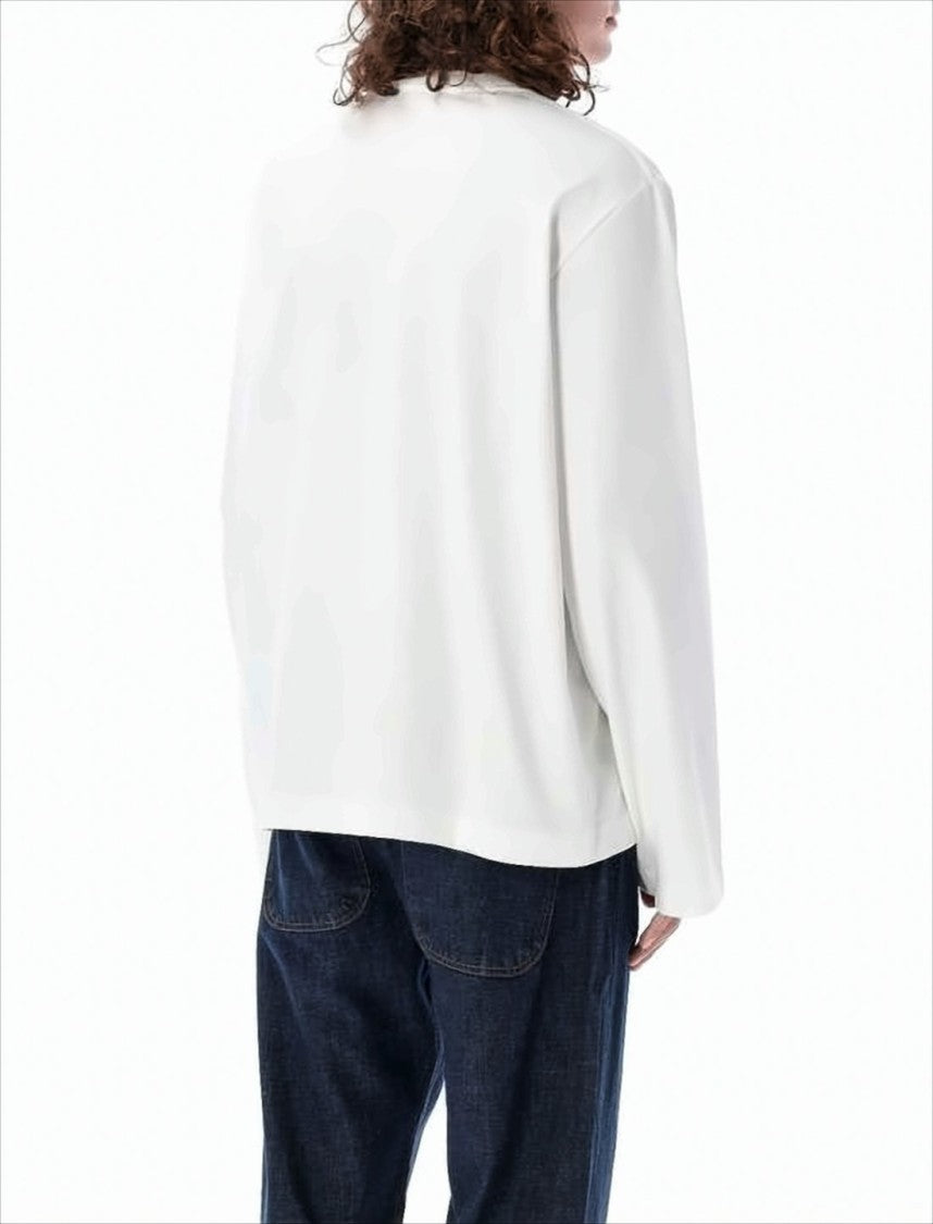 Relaxed Fit Graphic Print Cotton Long-Sleeve Tee