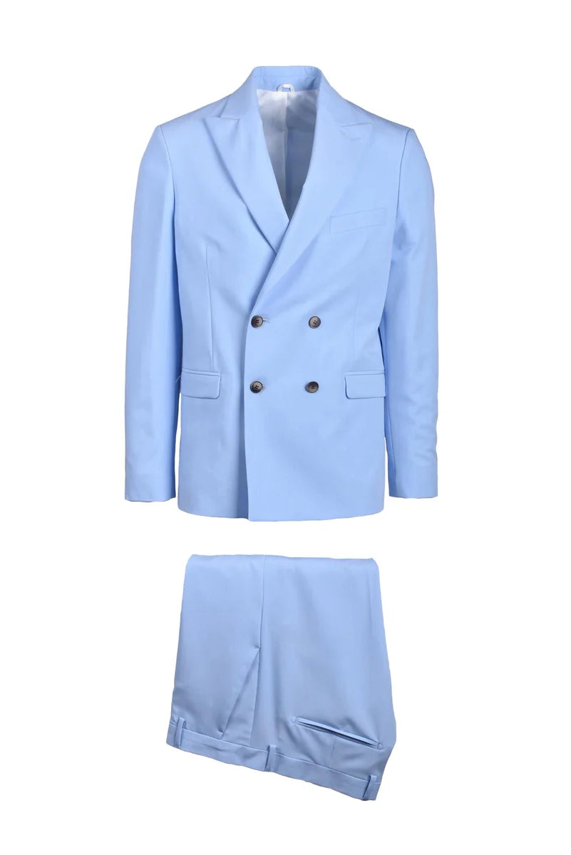 Light Blue Suit Man