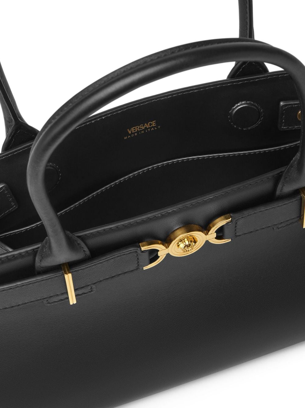 Rectangular Calf Leather Handbag